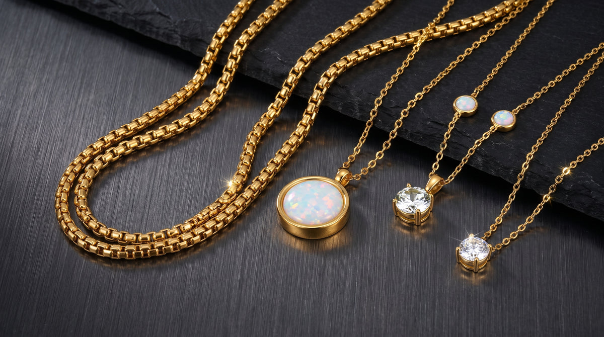 men's chain necklace 18 inch editorial image