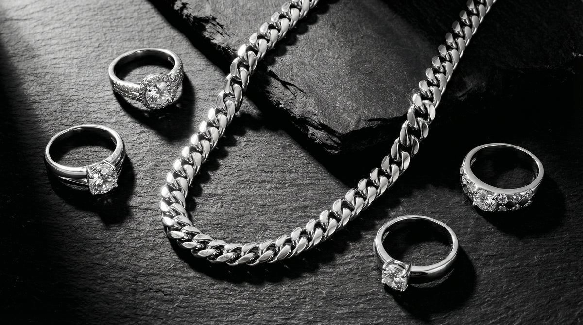 men's jewelry brands editorial image