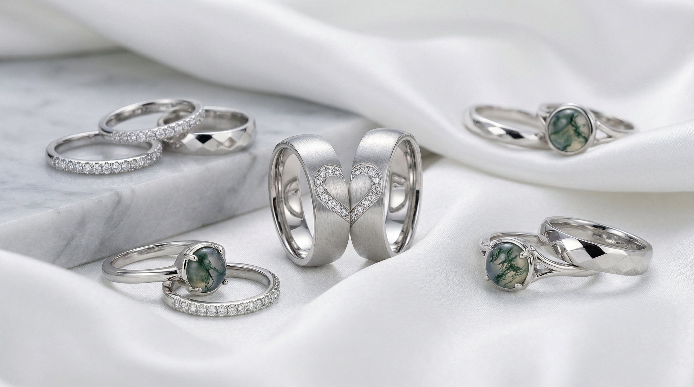 promise rings for her white gold - hero image