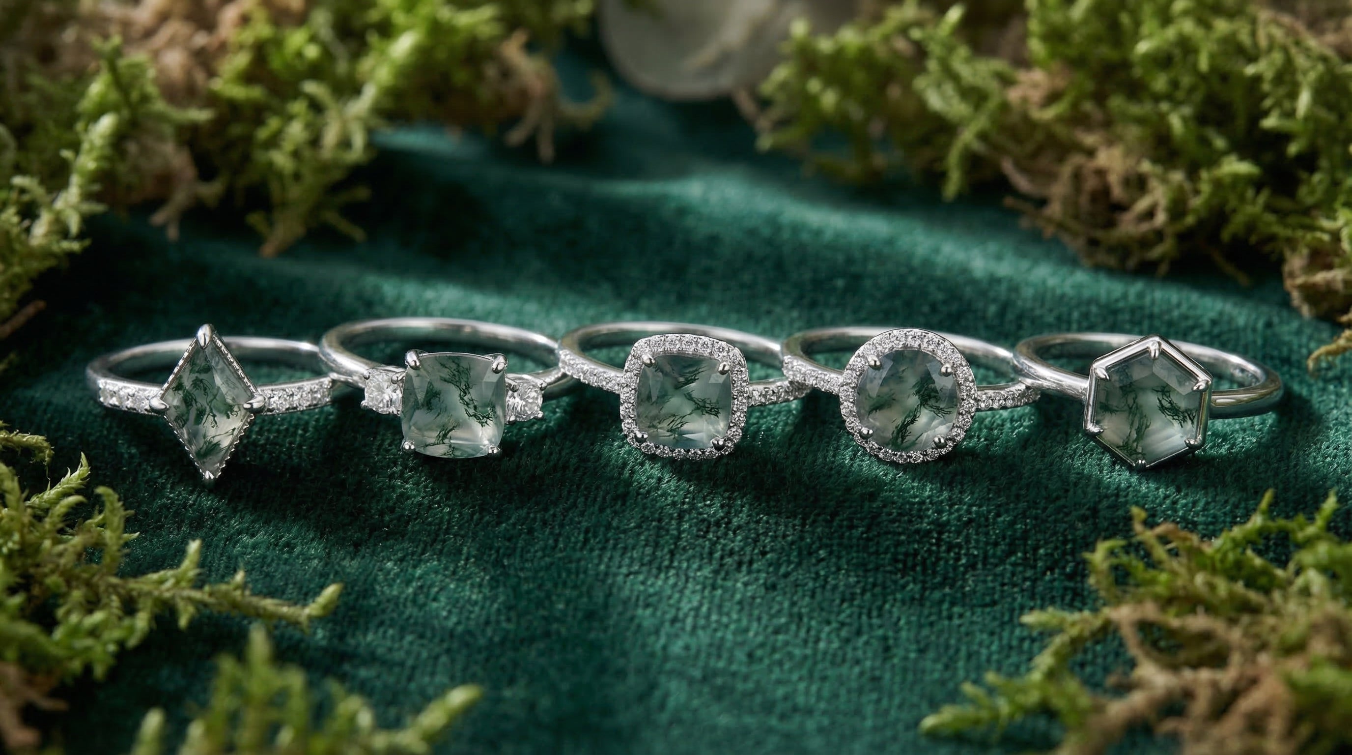 sterling silver promise rings - hero image