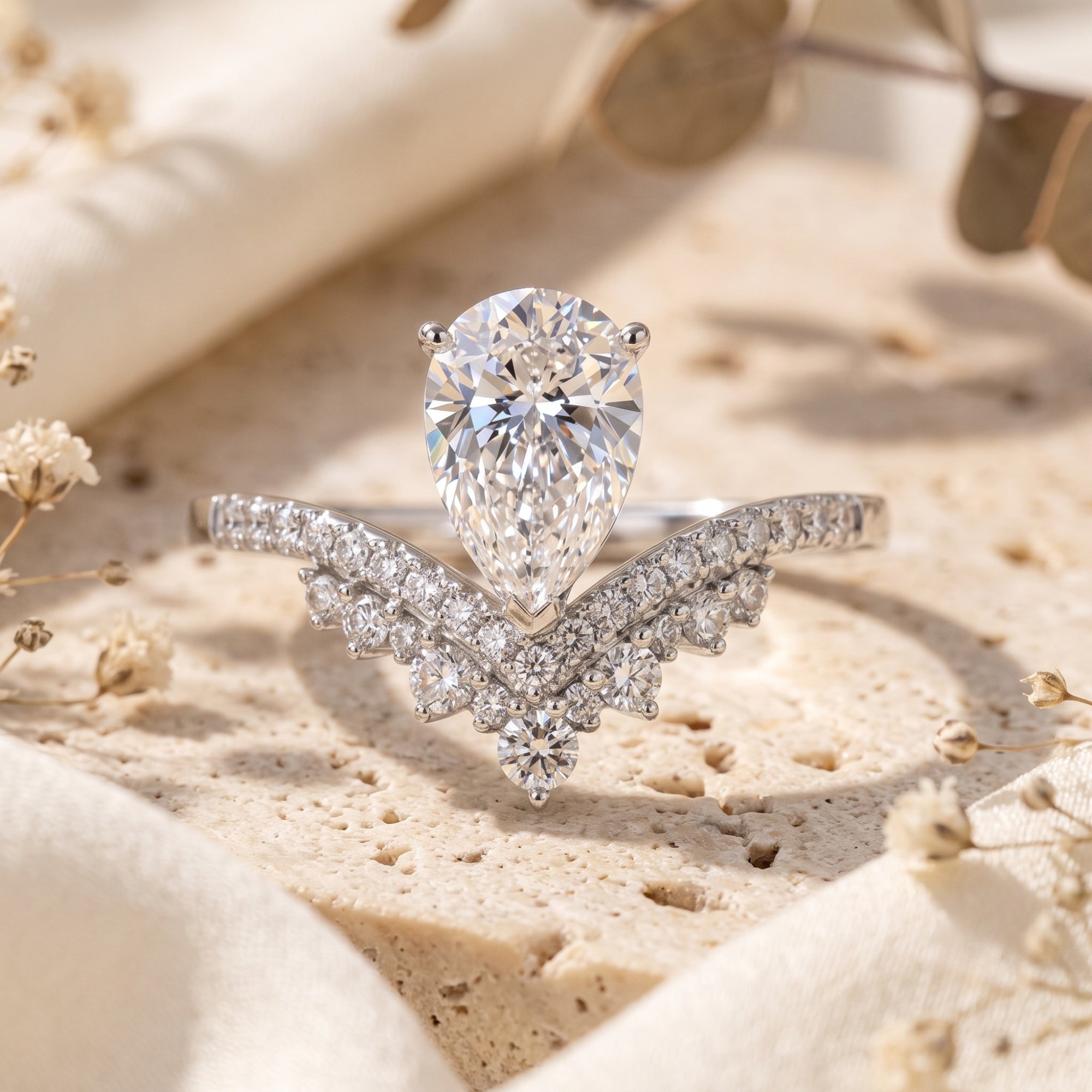 The Catherine Wishbone Ring