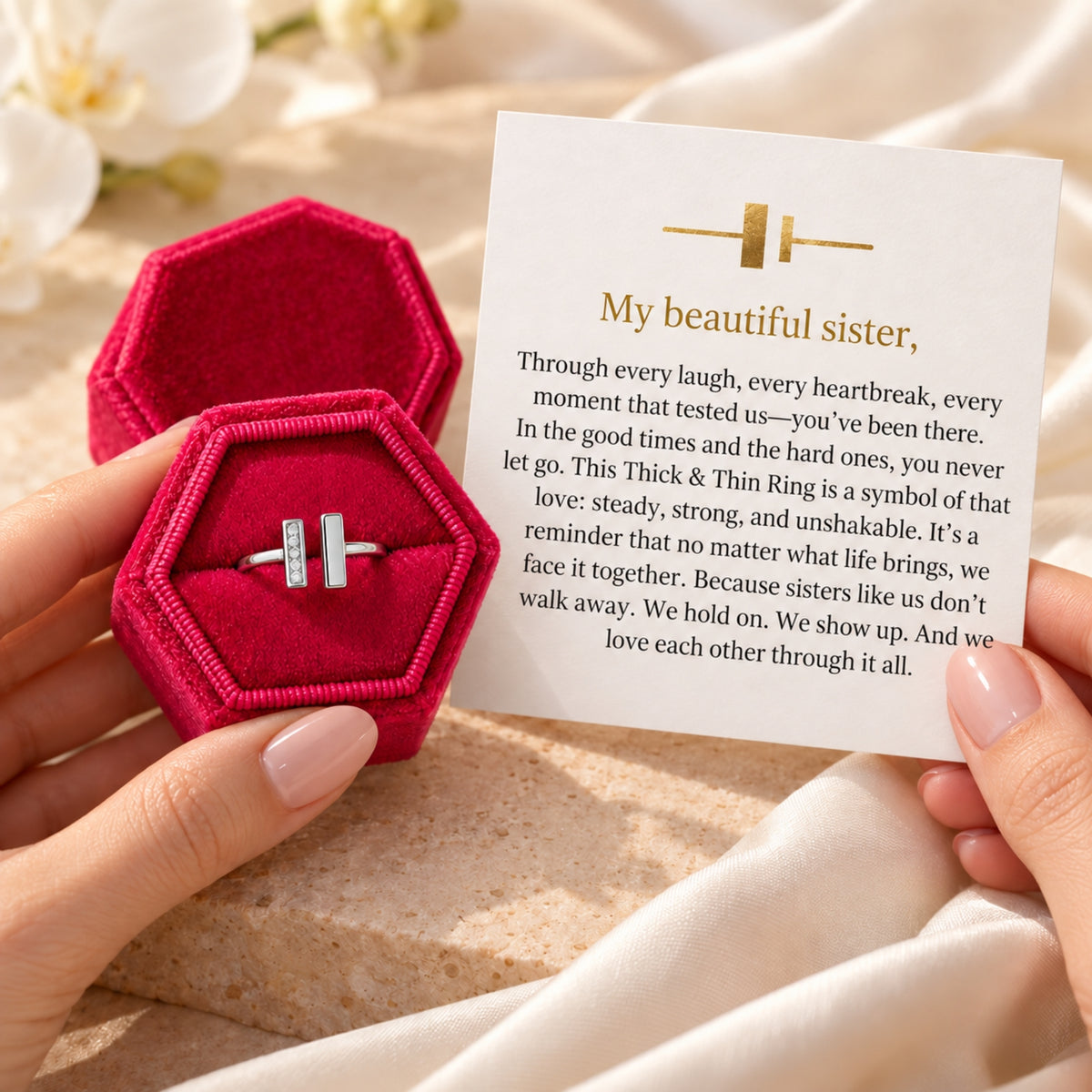 The Thick & Thin Cuff Ring