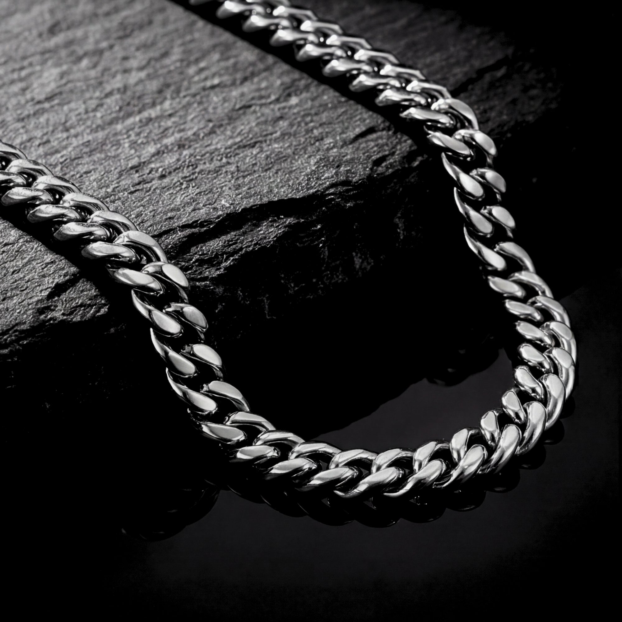 The Titan Chain - Silver - 8MM