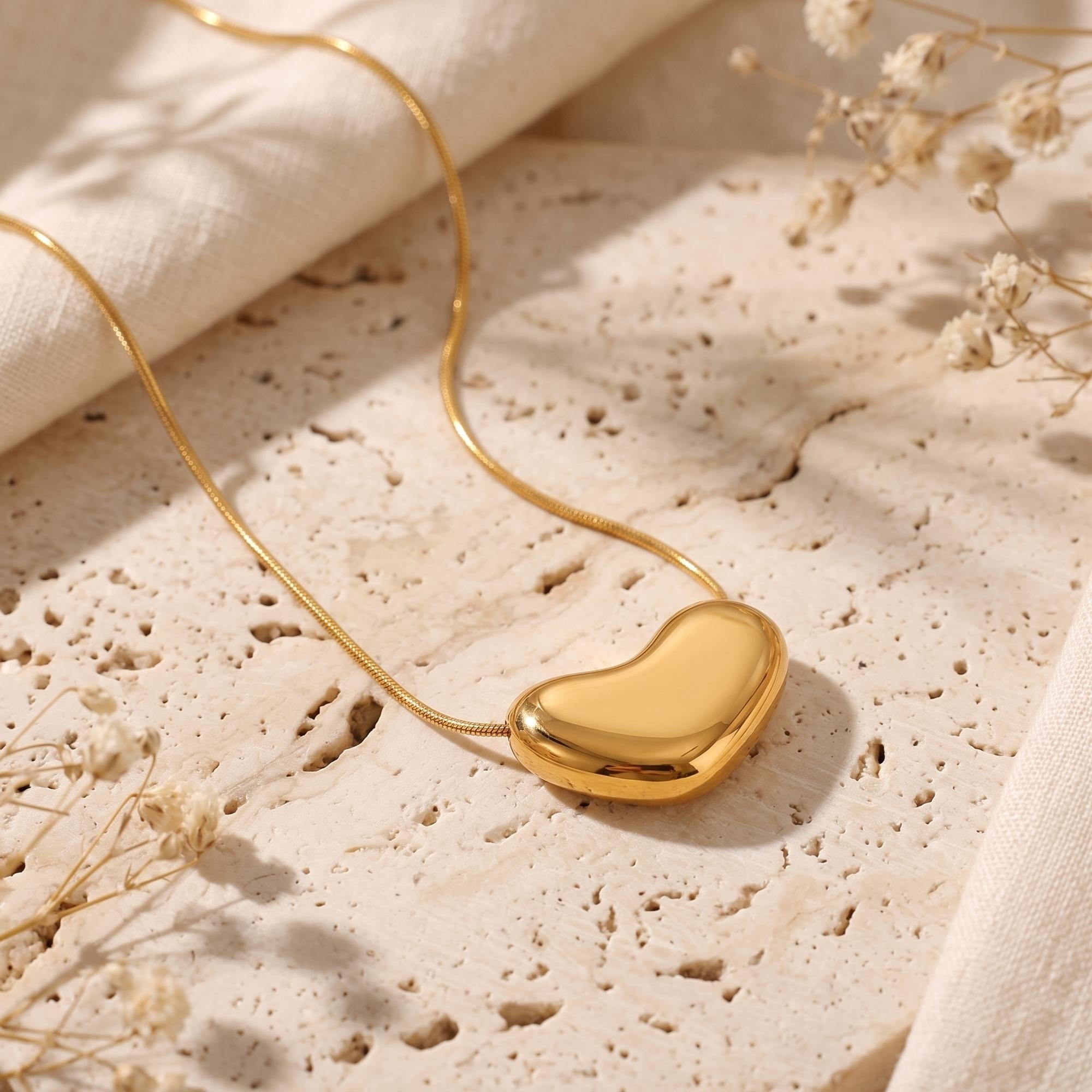 The Aura Heart Pendant Necklace