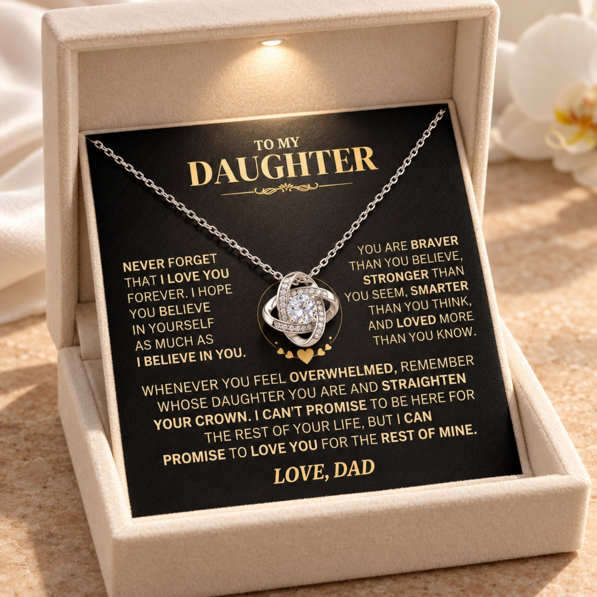 De liefdesknoopketting