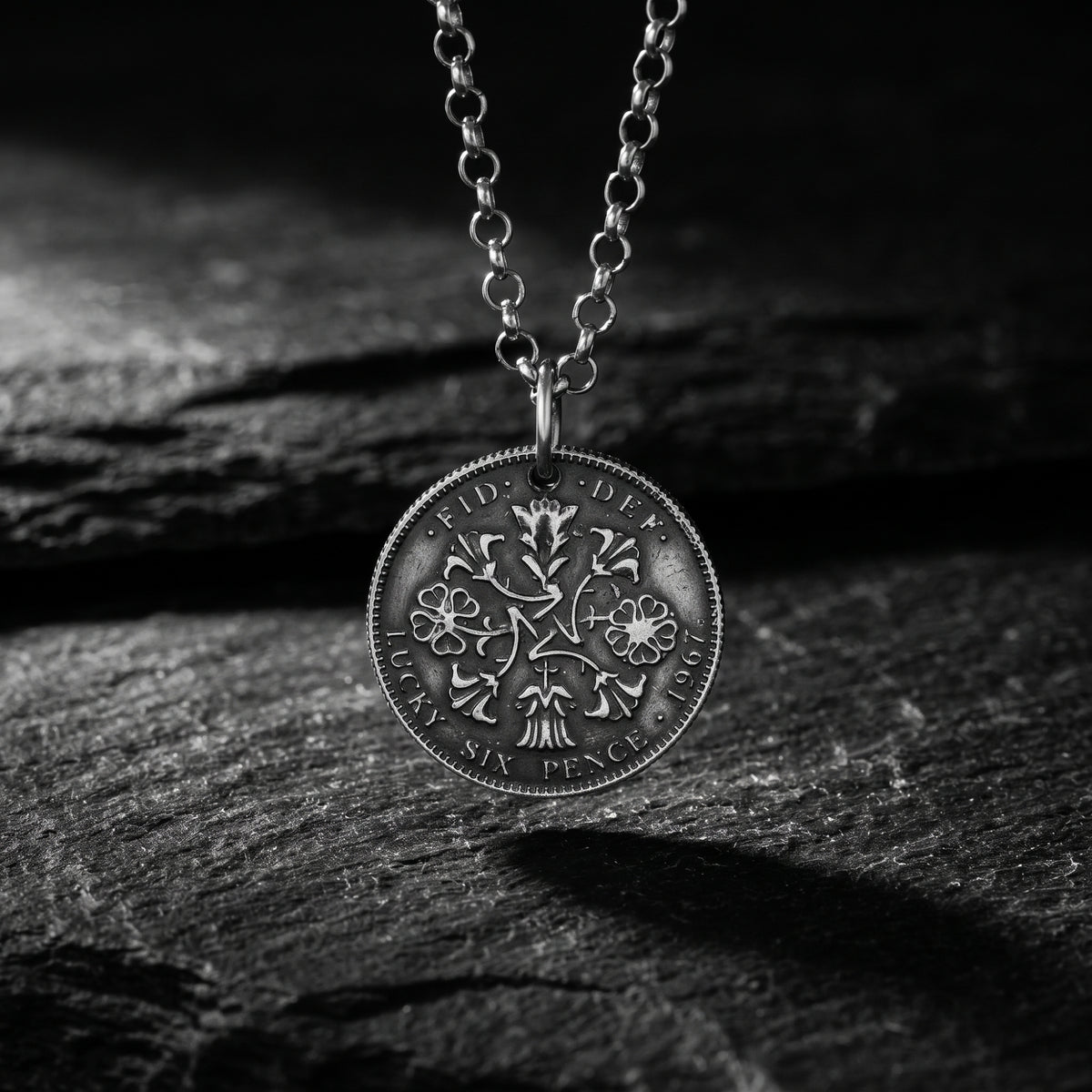 The Heritage Coin Pendant Necklace