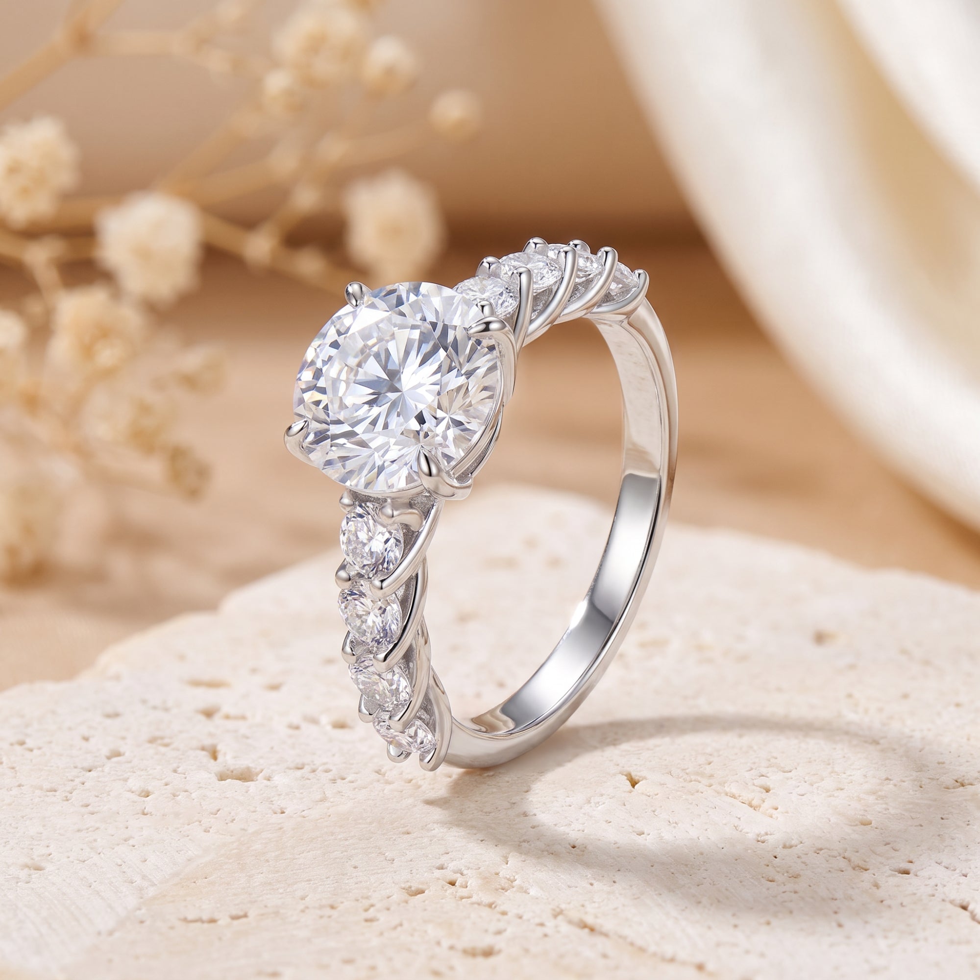 The Aria Solitaire Ring