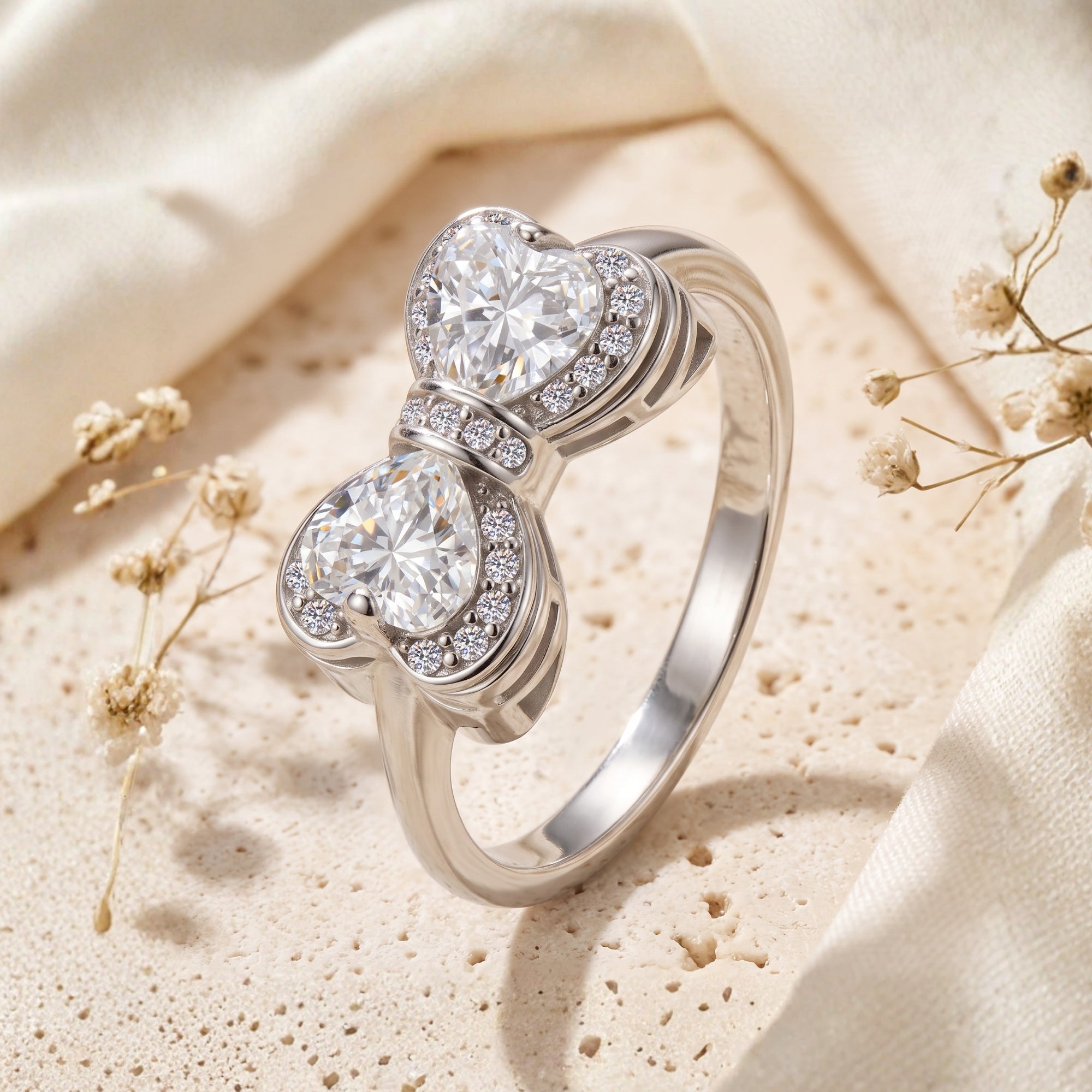The Sweetheart Bow Ring
