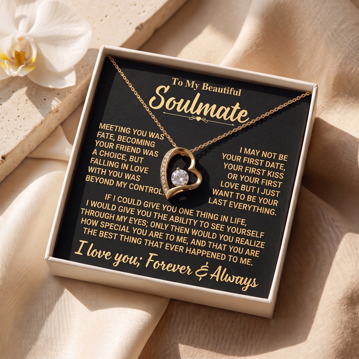 The Soulmate Heart Necklace