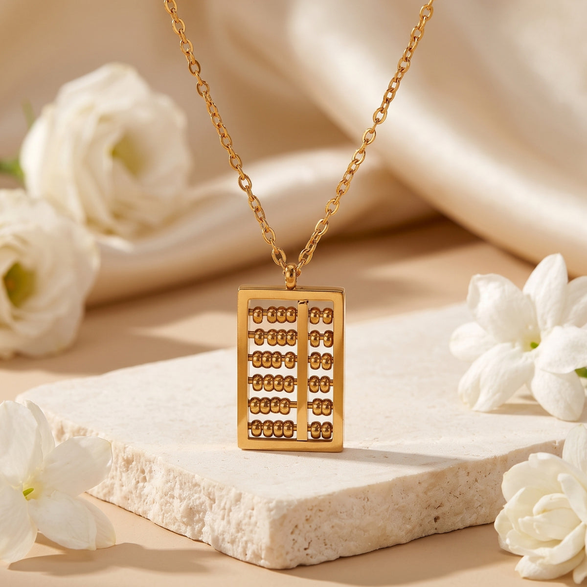 Le collier Héritage Abacus