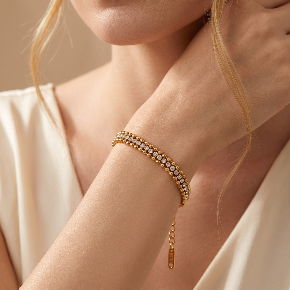 The Aurelia Triple-Row Bracelet