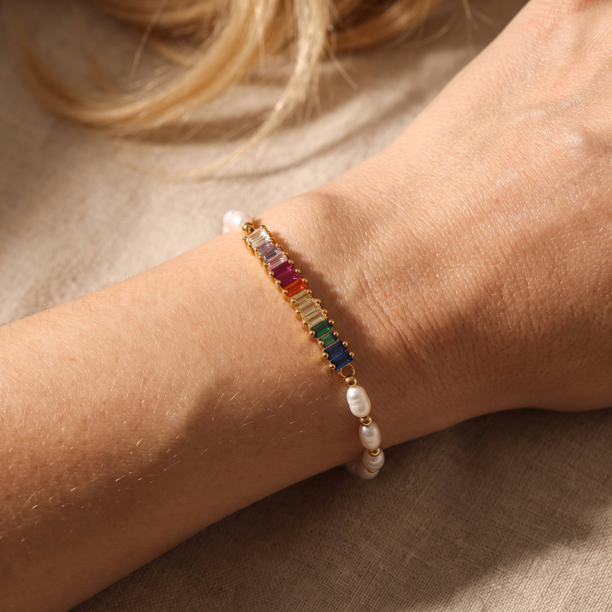 Das Stabarmband „Prism Baguette“
