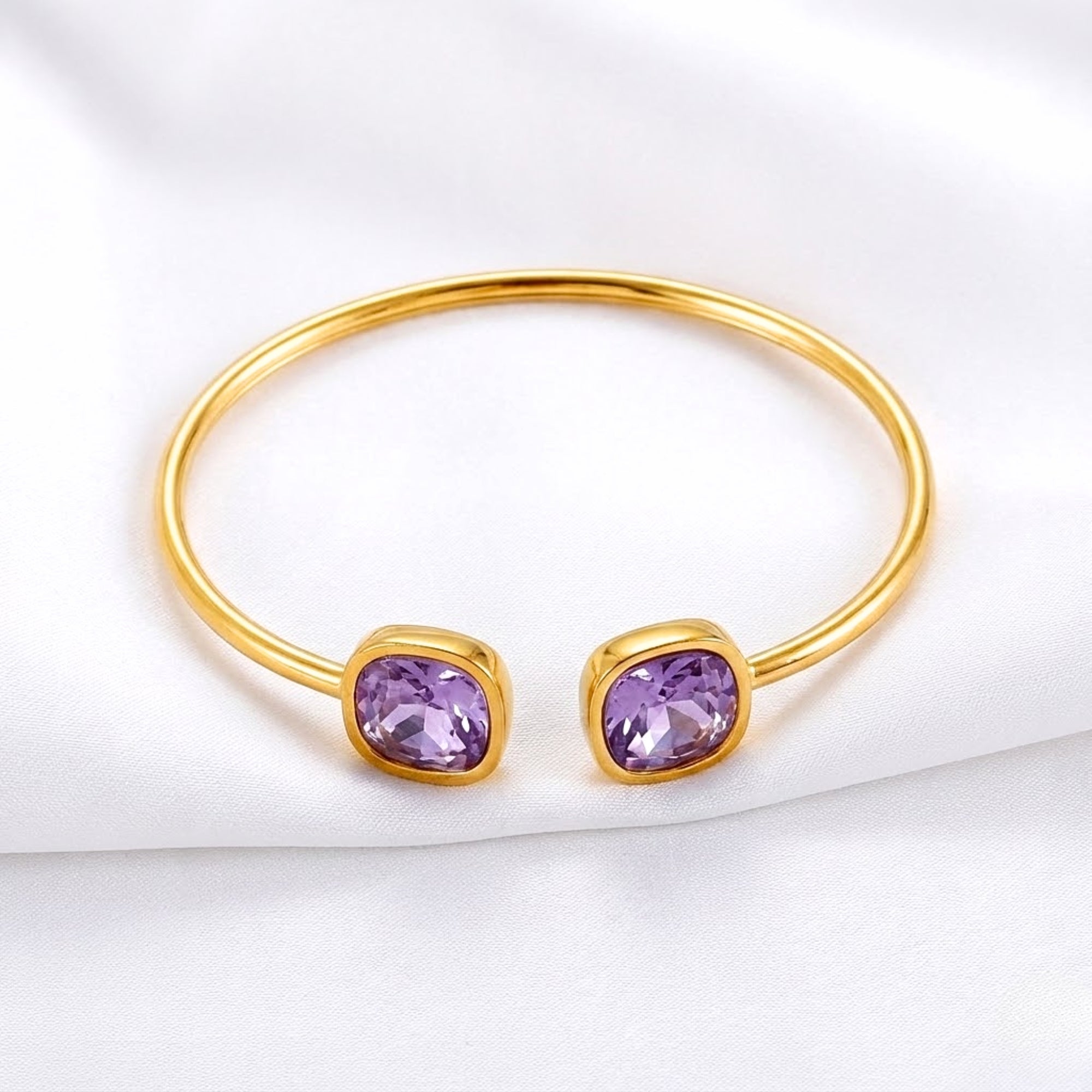 The Aurelia Bangle - 18K Gold Vermeil