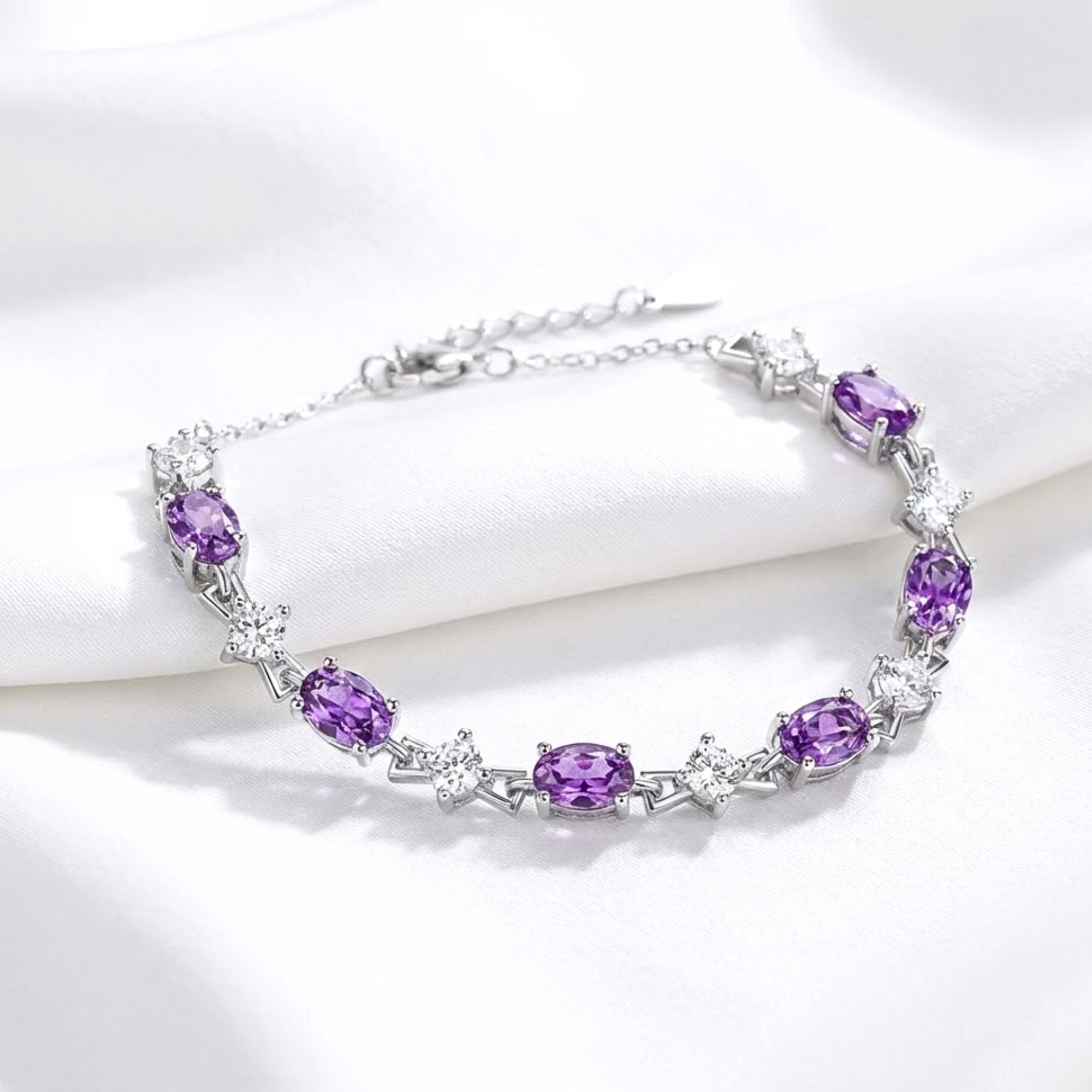 The Lucina Tennis Bracelet - S925 Sterling Silver