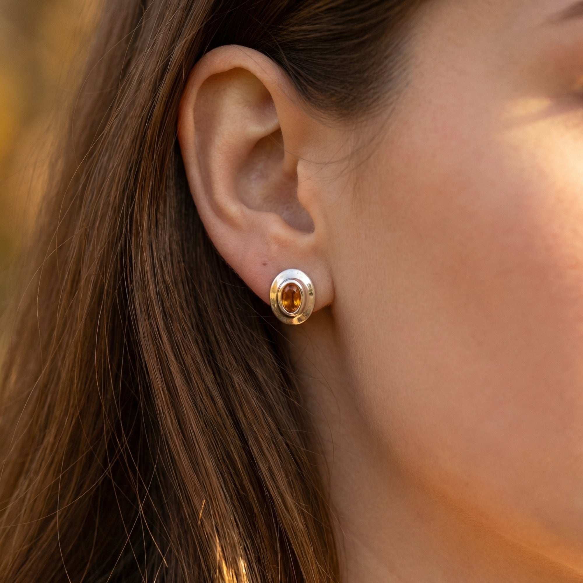 The Aelin Citrine Earrings