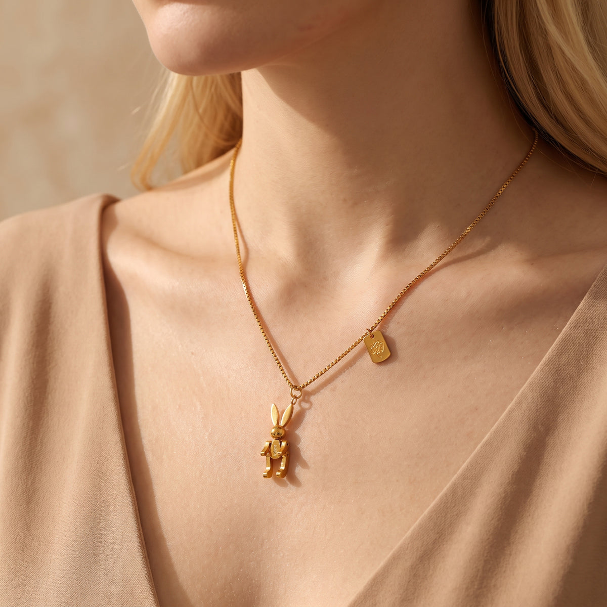 Le collier lapin articulé