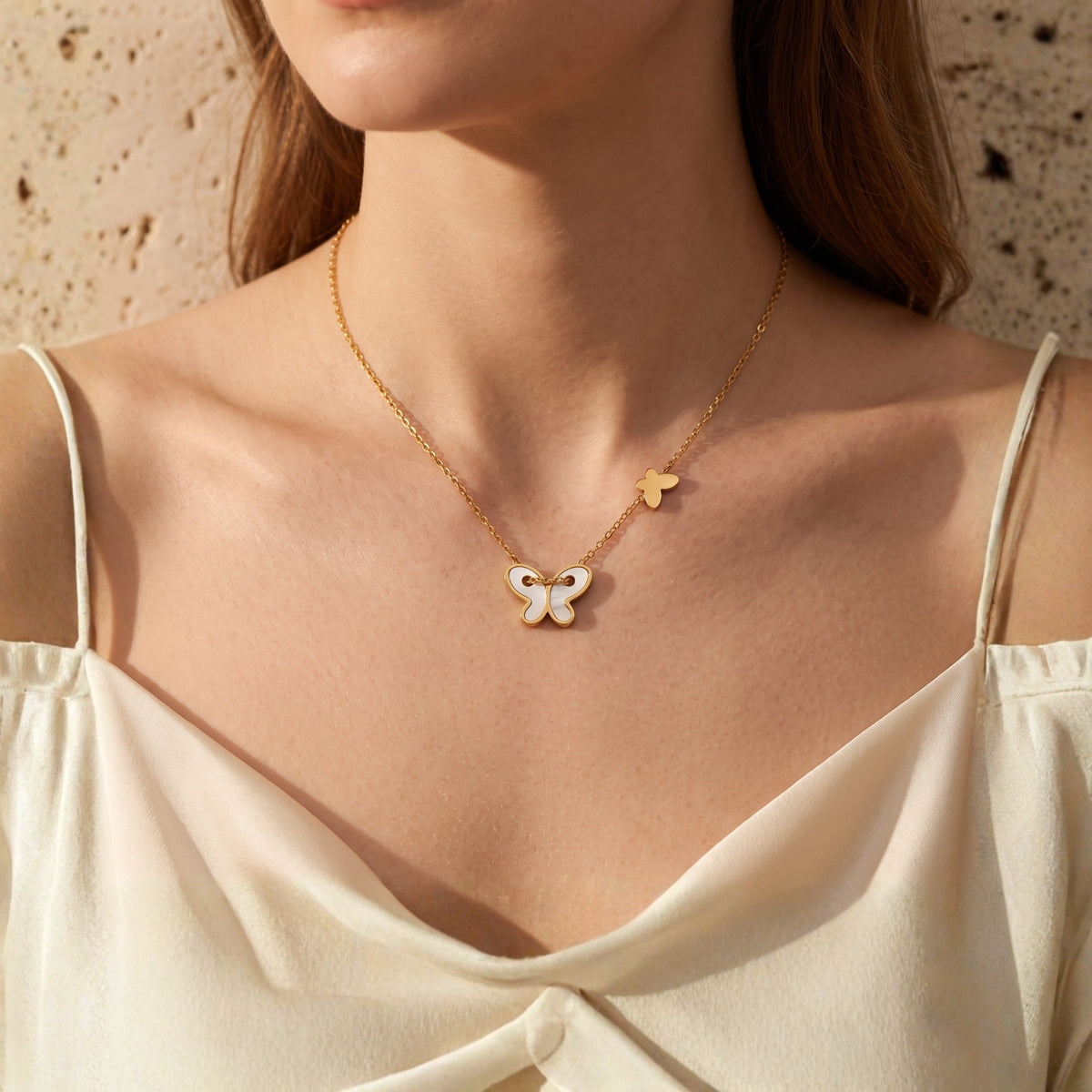 Le collier papillon Flutter