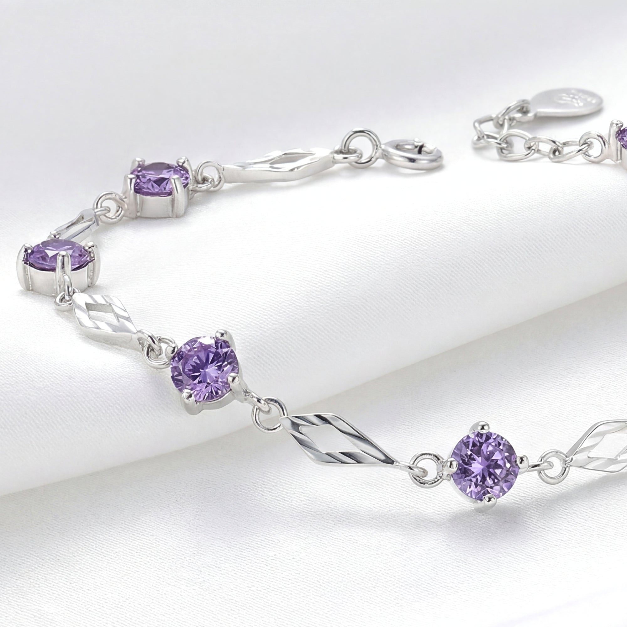 The Lyris Station Bracelet - S925 Sterling Silver