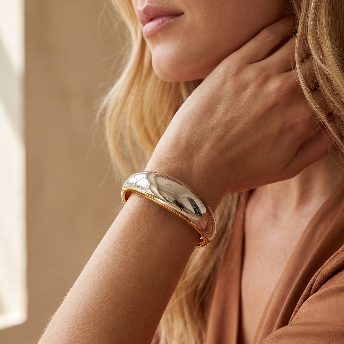 The Duo Contoured Cuff Bracelet