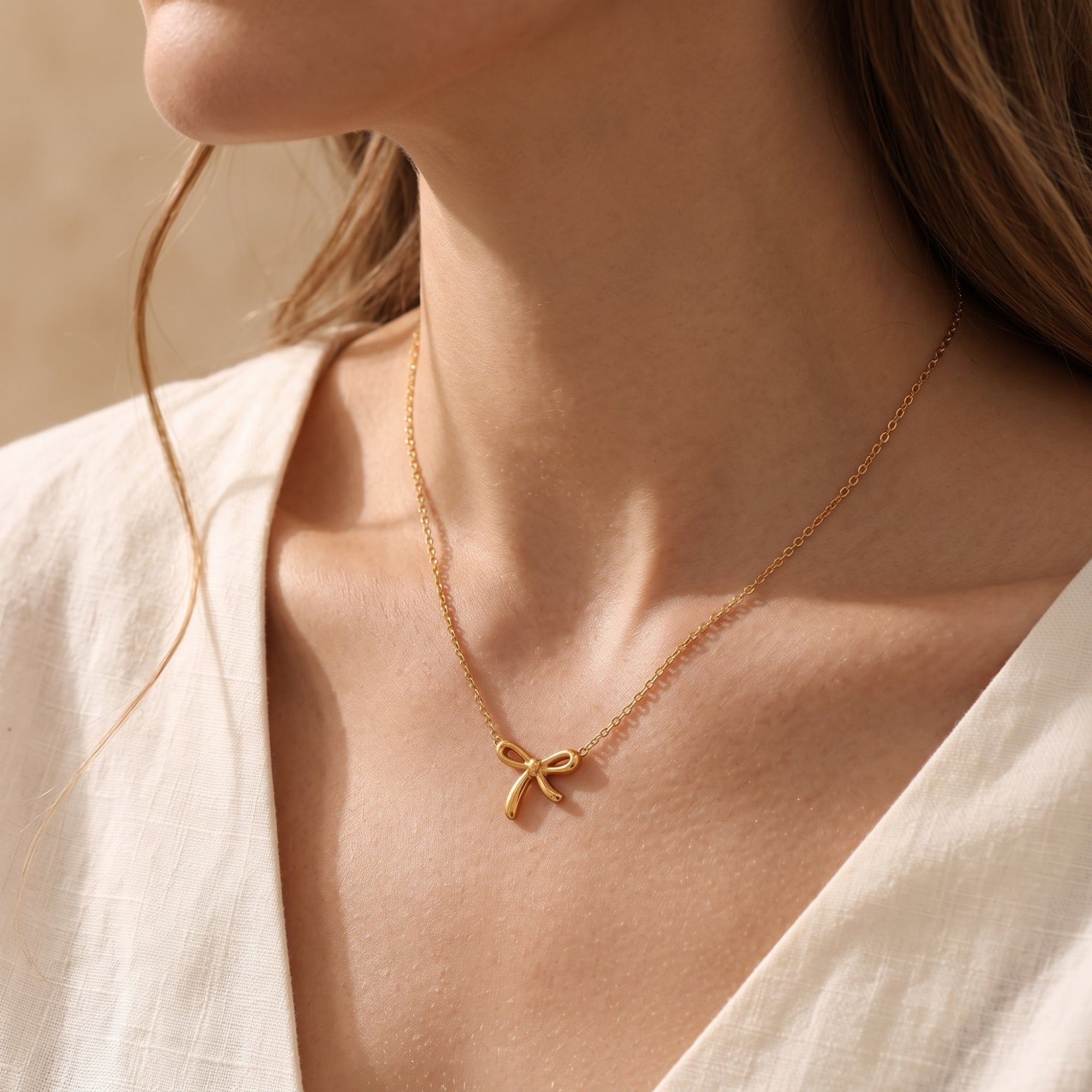 The Belle Bow Necklace