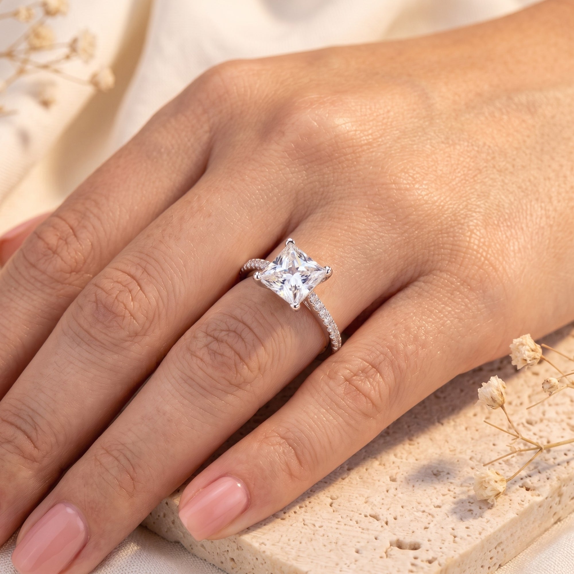 The Princess Pave Ring