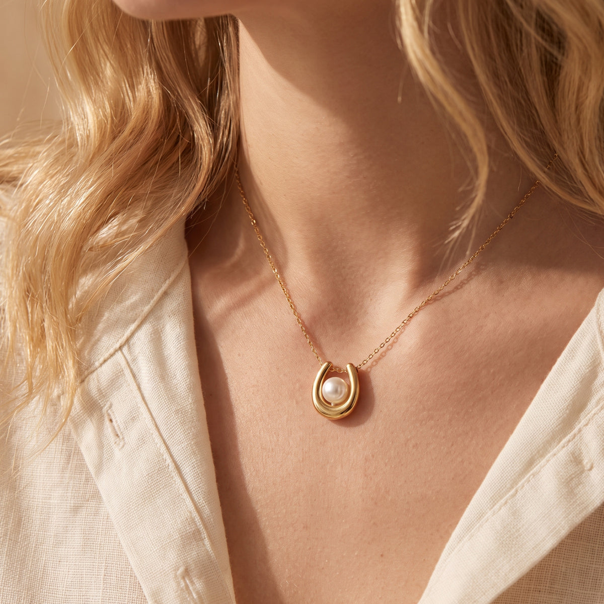 Le collier Perle porte-bonheur