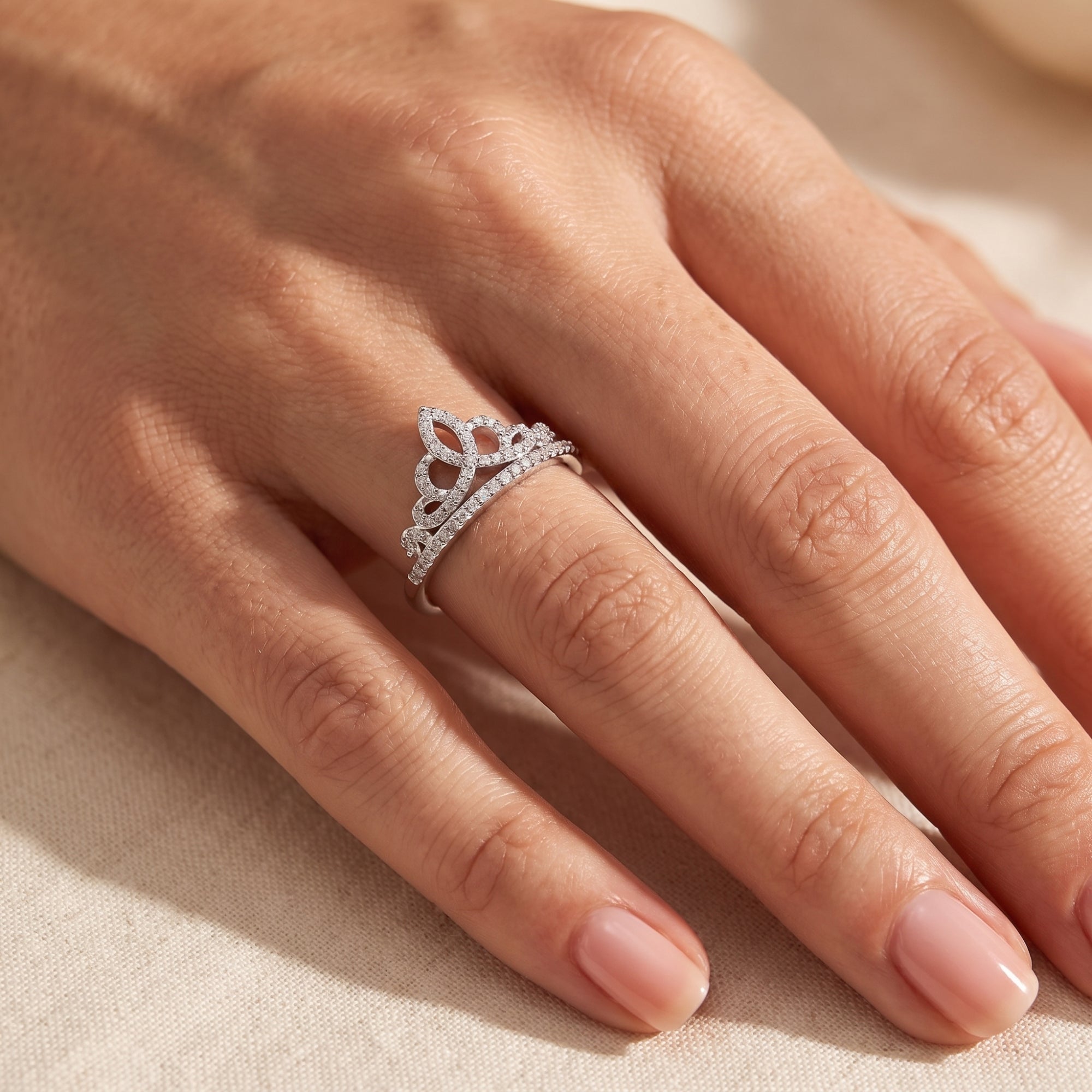 The Princess Tiara Ring