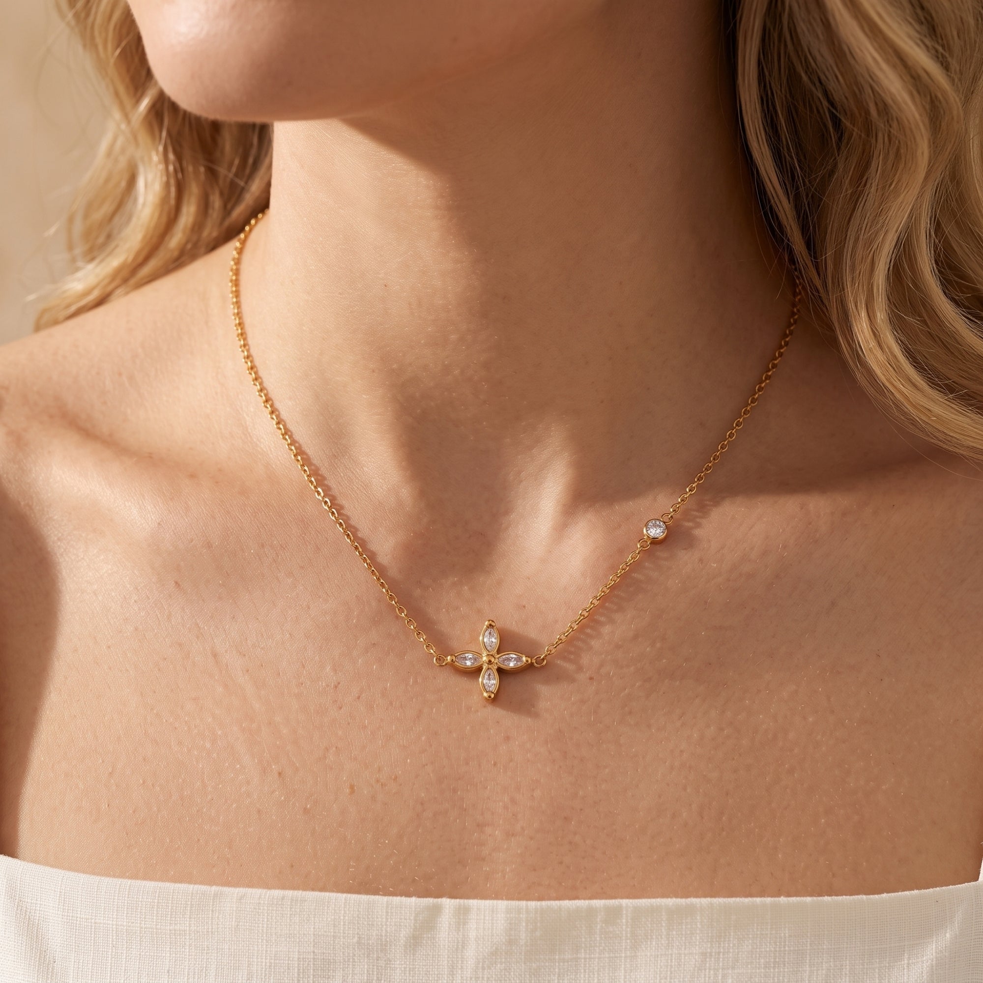 The Jasmine Station Necklace