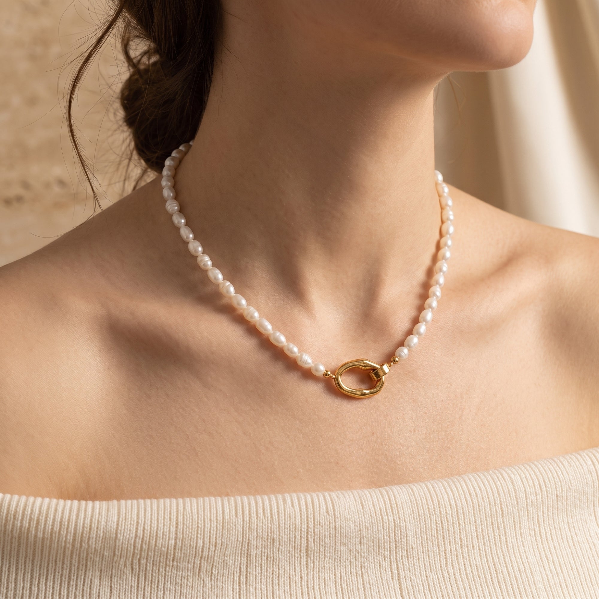 The Audrielle Pearl Necklace