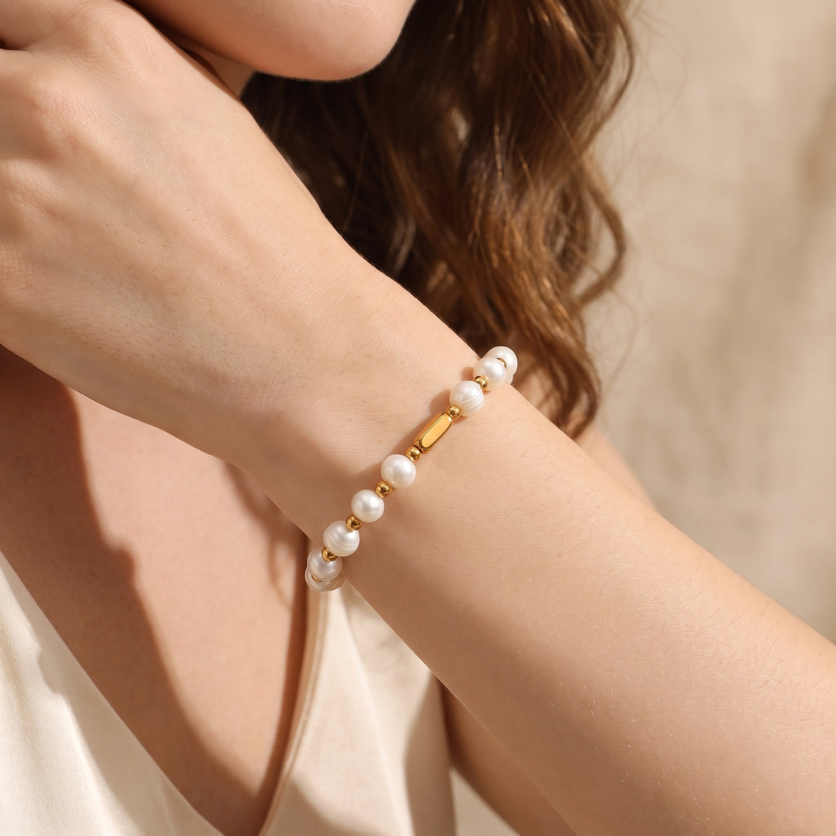 Das Horizon-Perlenarmband mit Stationen