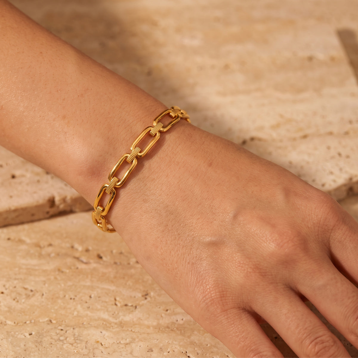 Das Paperclip-Gliederarmband