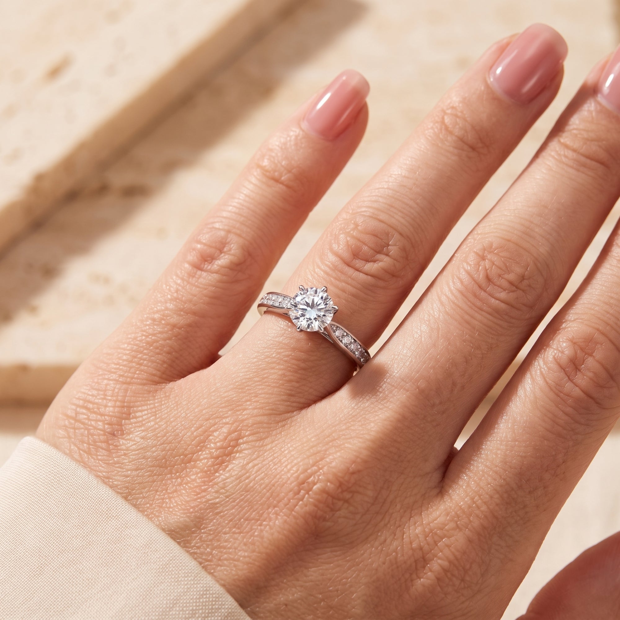 The Classic Crown Solitaire Ring
