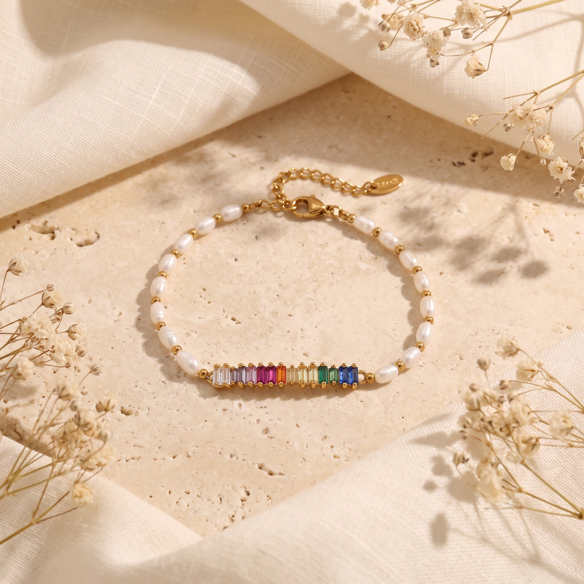 The Prism Baguette Bar Bracelet