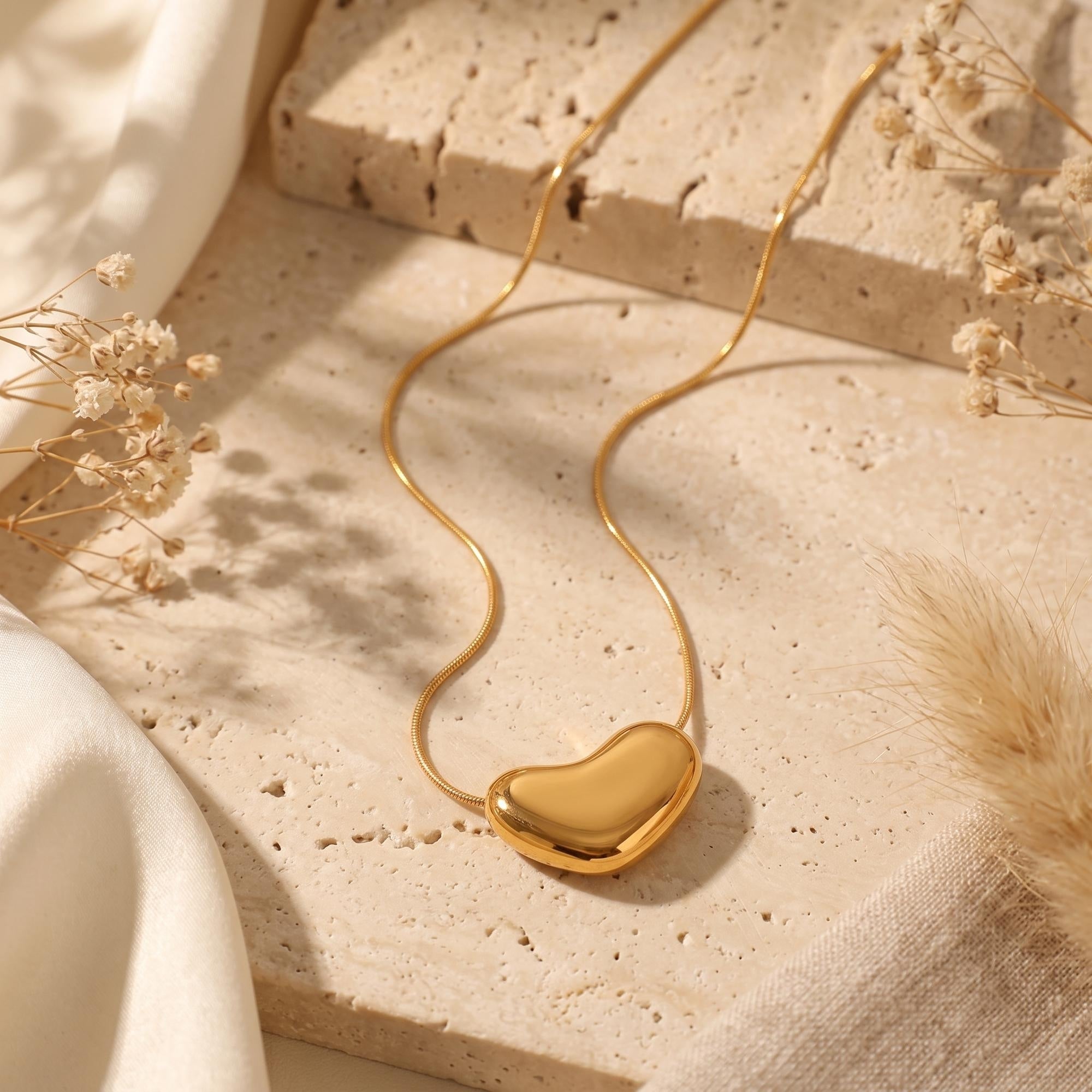 The Aura Heart Pendant Necklace