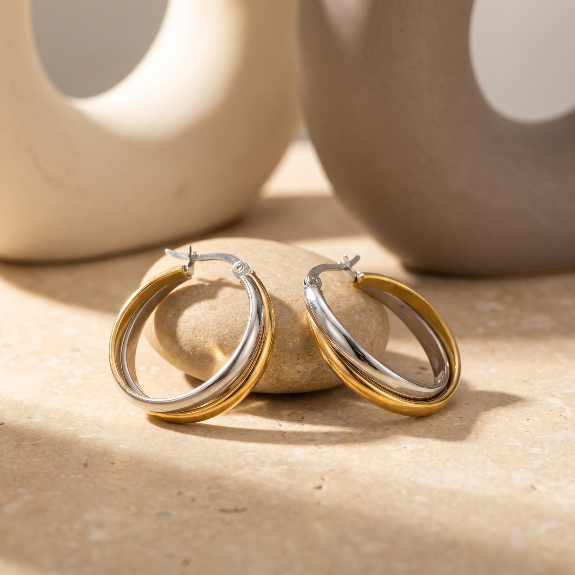 The Linette Huggie Earrings
