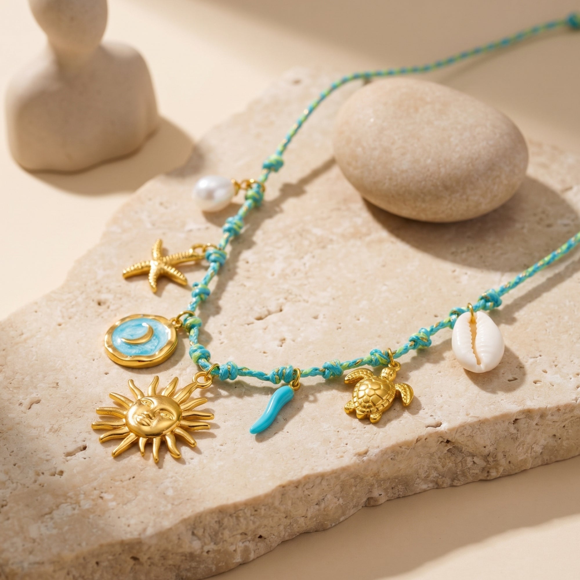 The Naida Charm Necklace