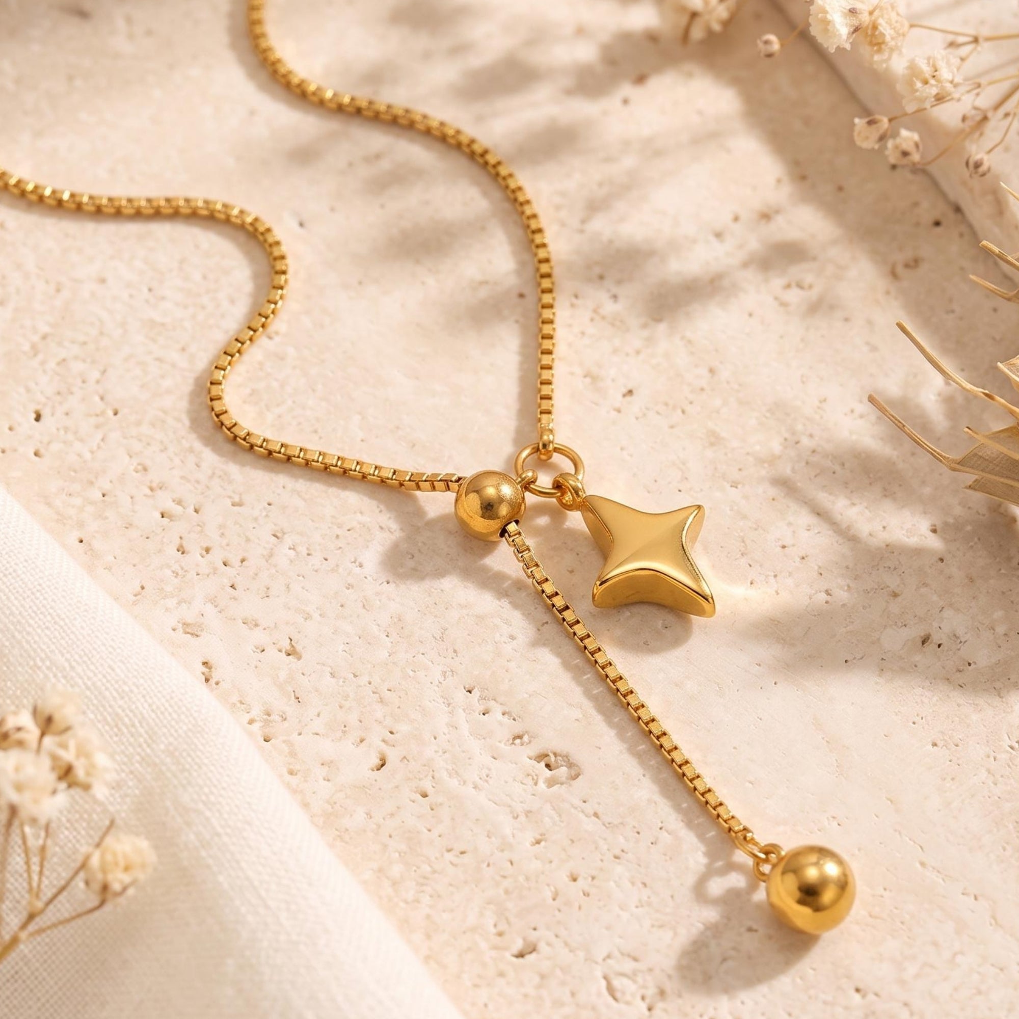 The Astra Star Lariat Necklace