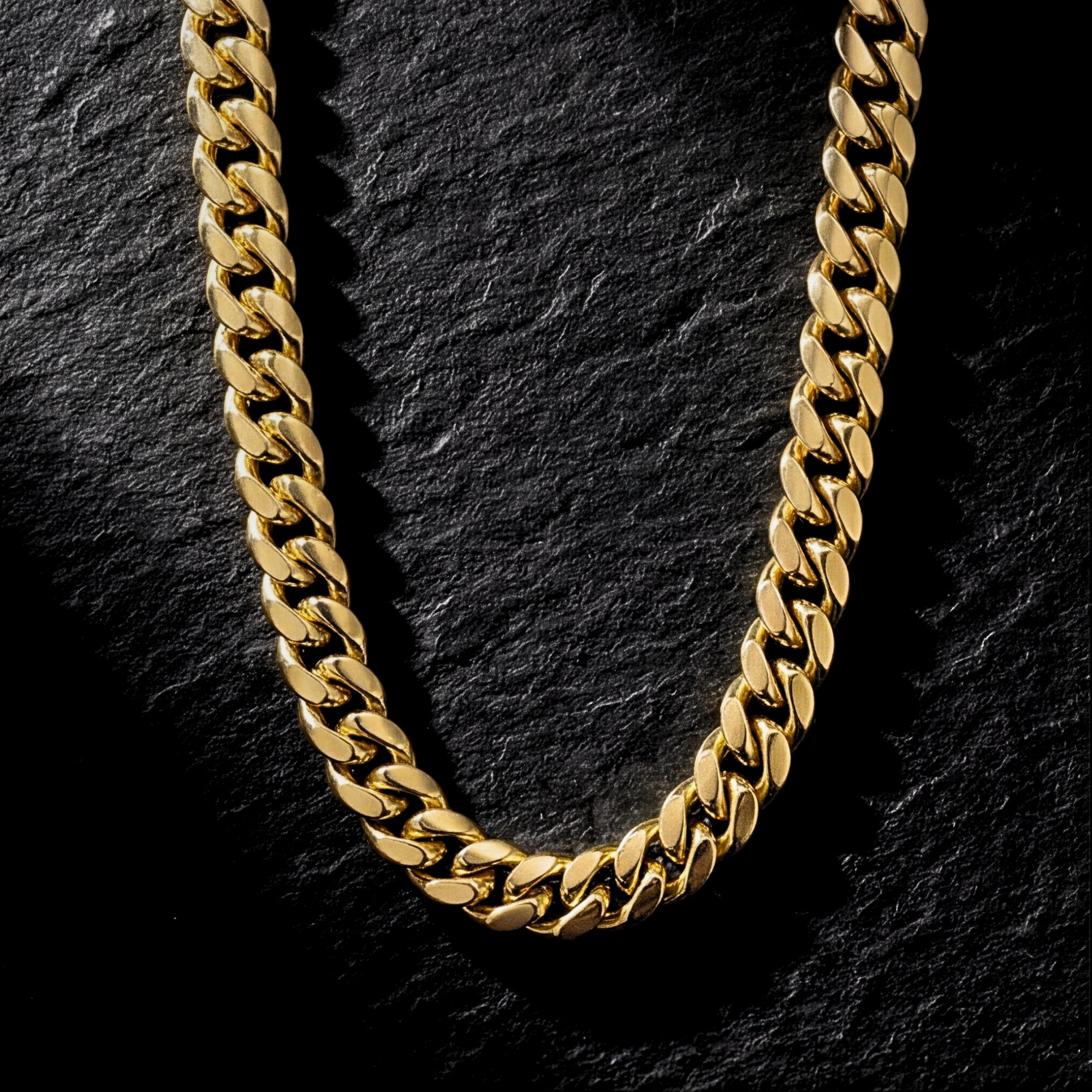 The Golden Standard Cuban - Gold - 6mm