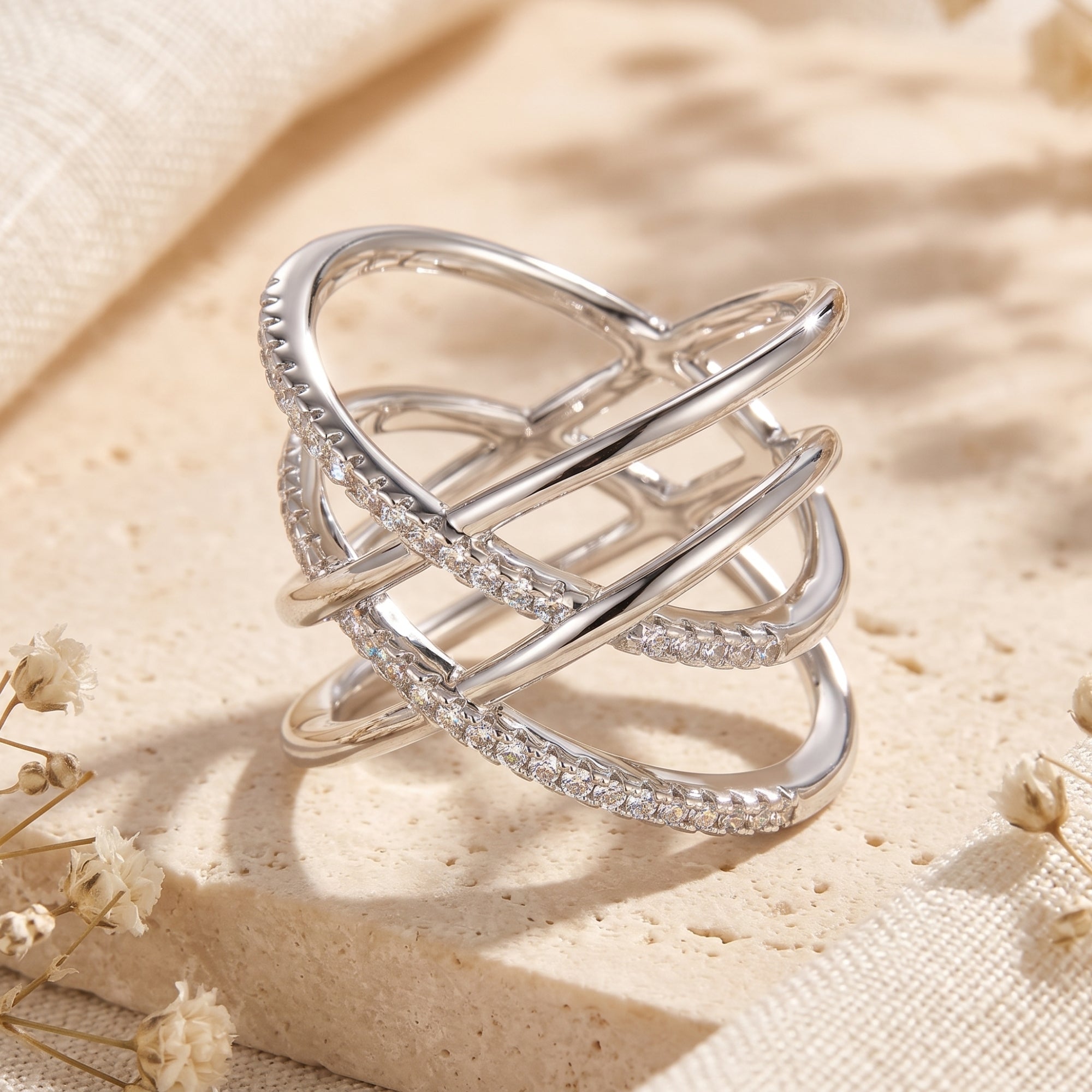 The Crossover Multi-Band Ring
