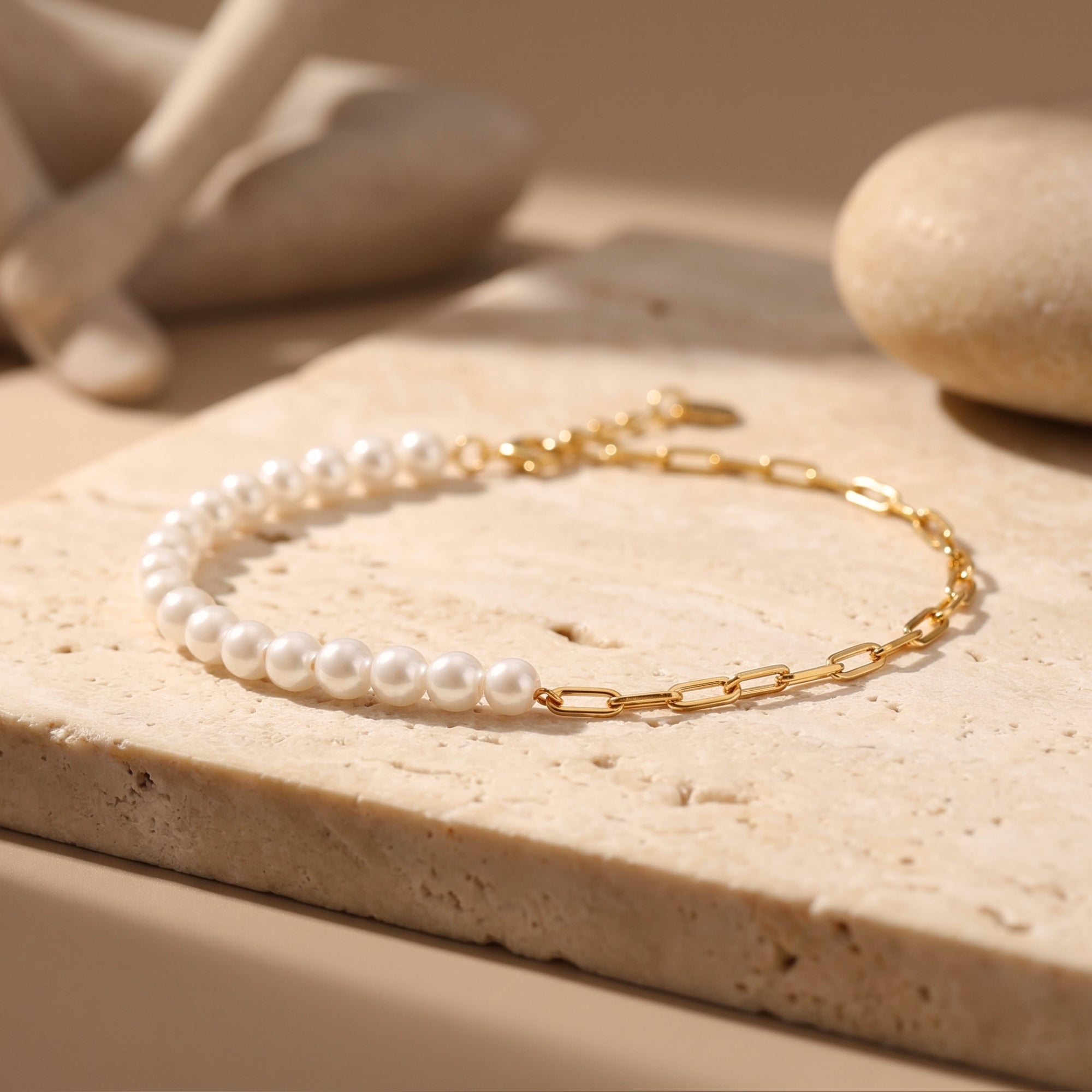 The Lenora Pearl Bracelet