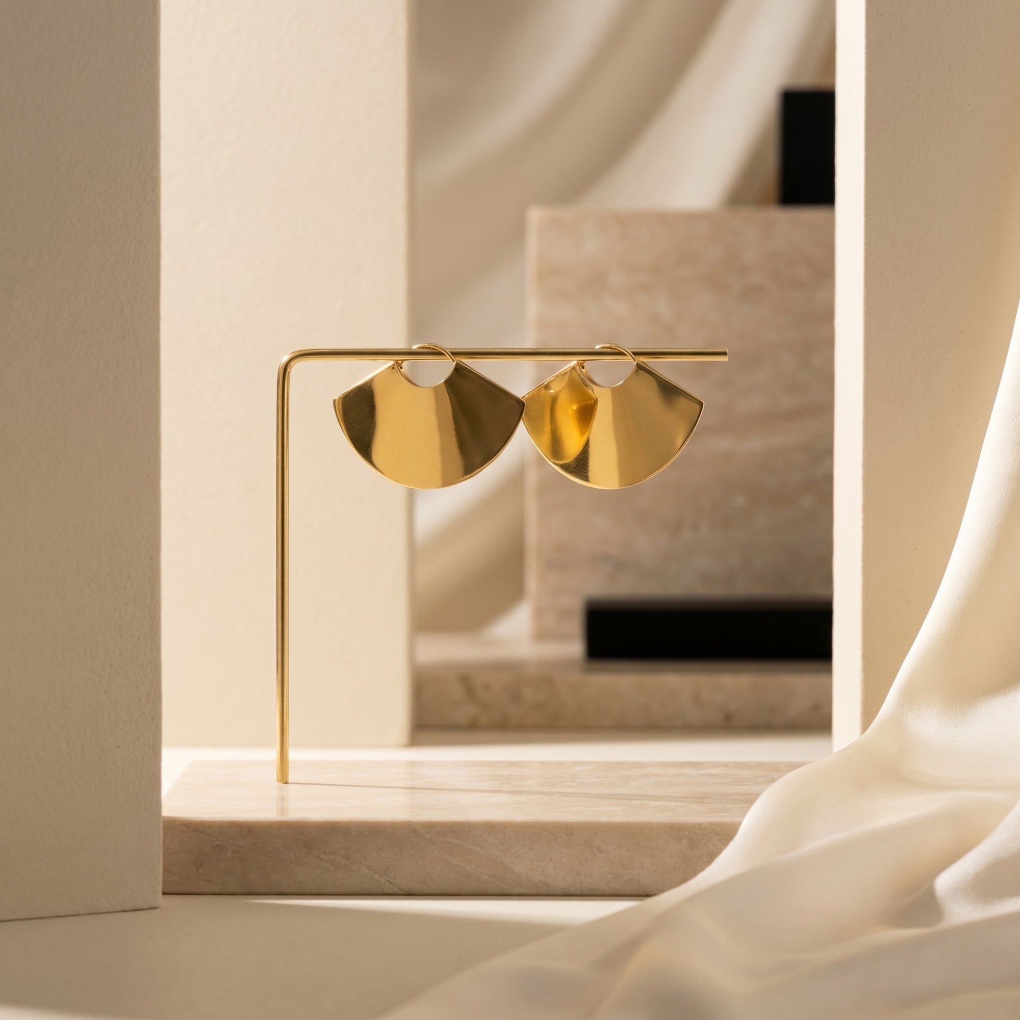 The Aeolia Fan Earrings