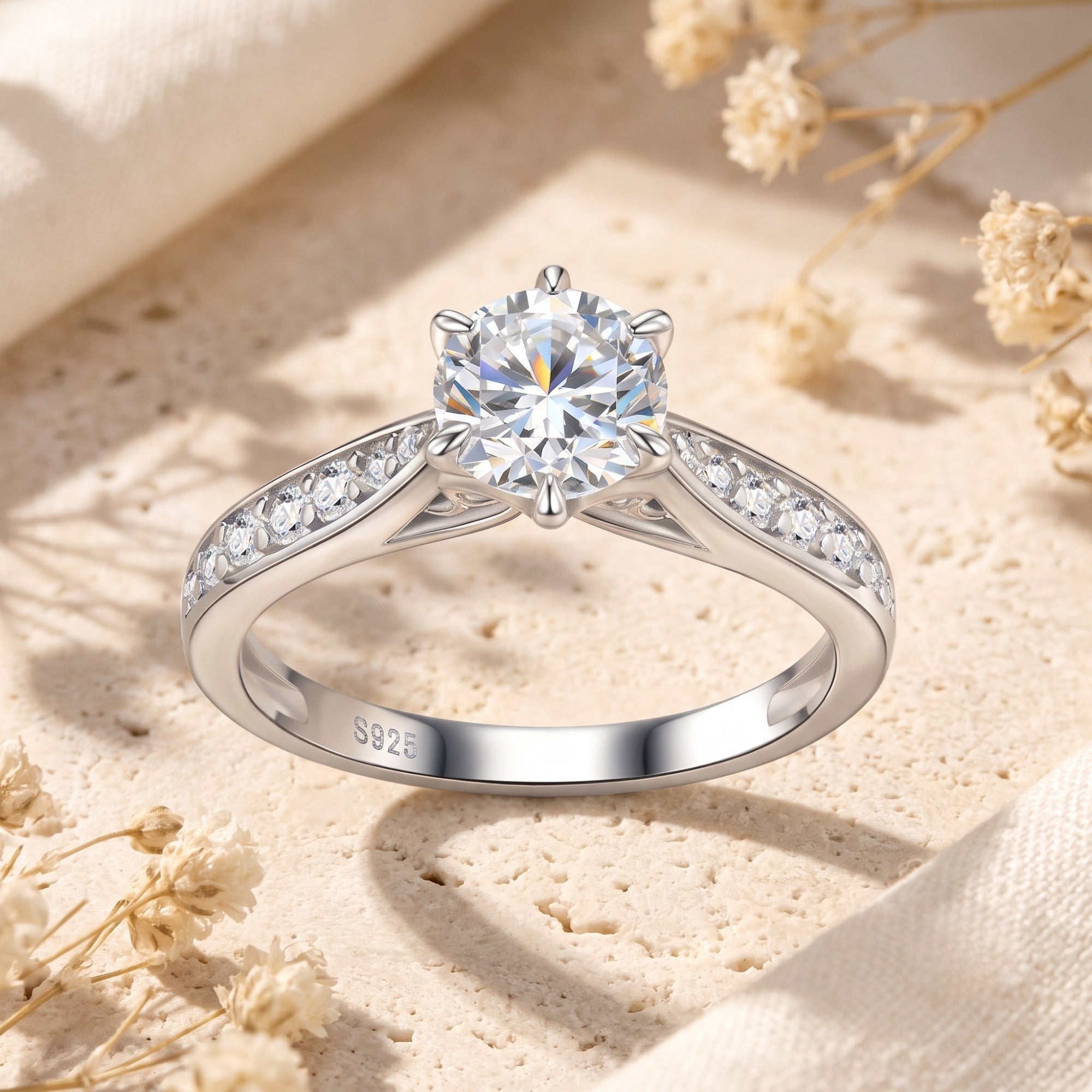 The Classic Crown Solitaire Ring