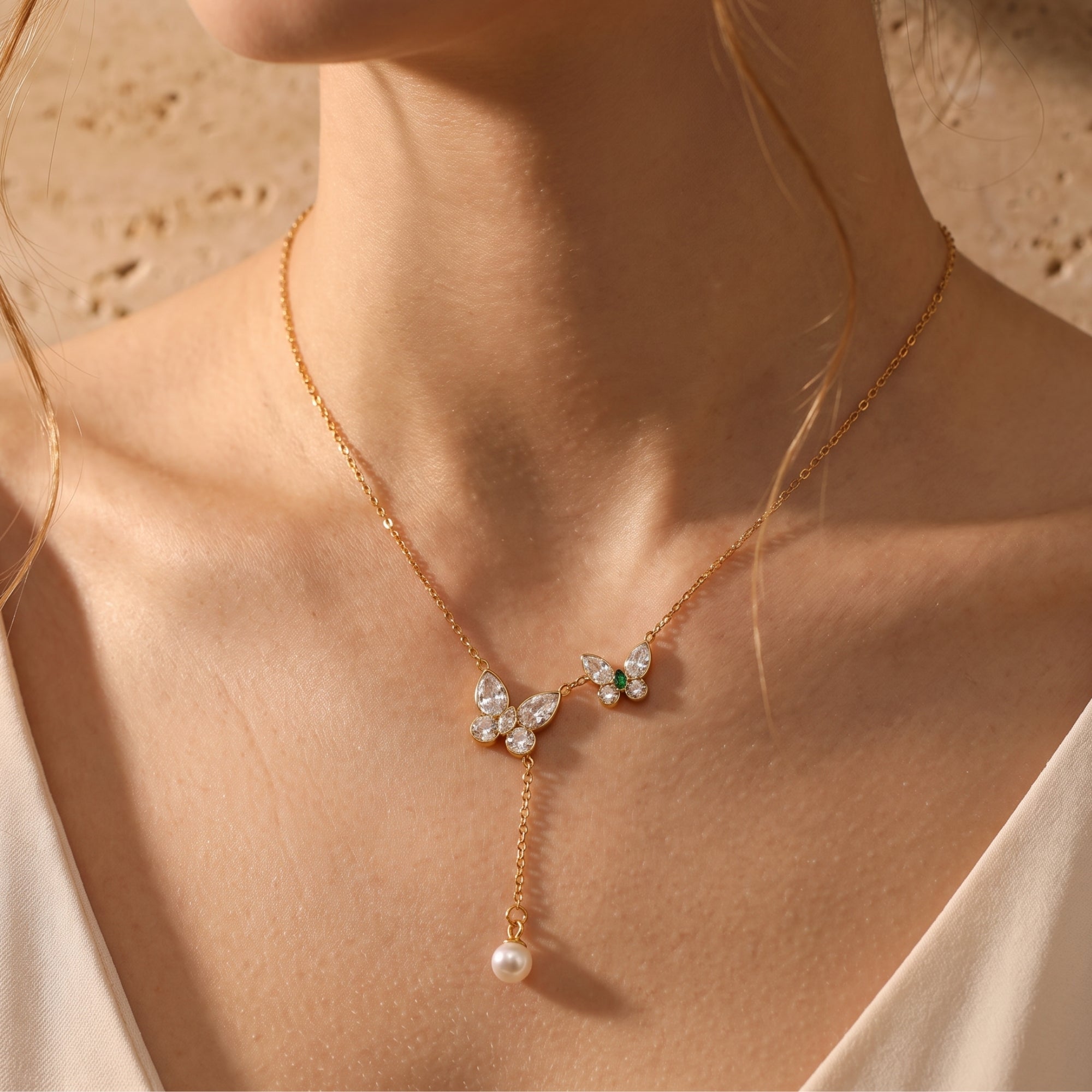 The Mariposa Pearl Necklace