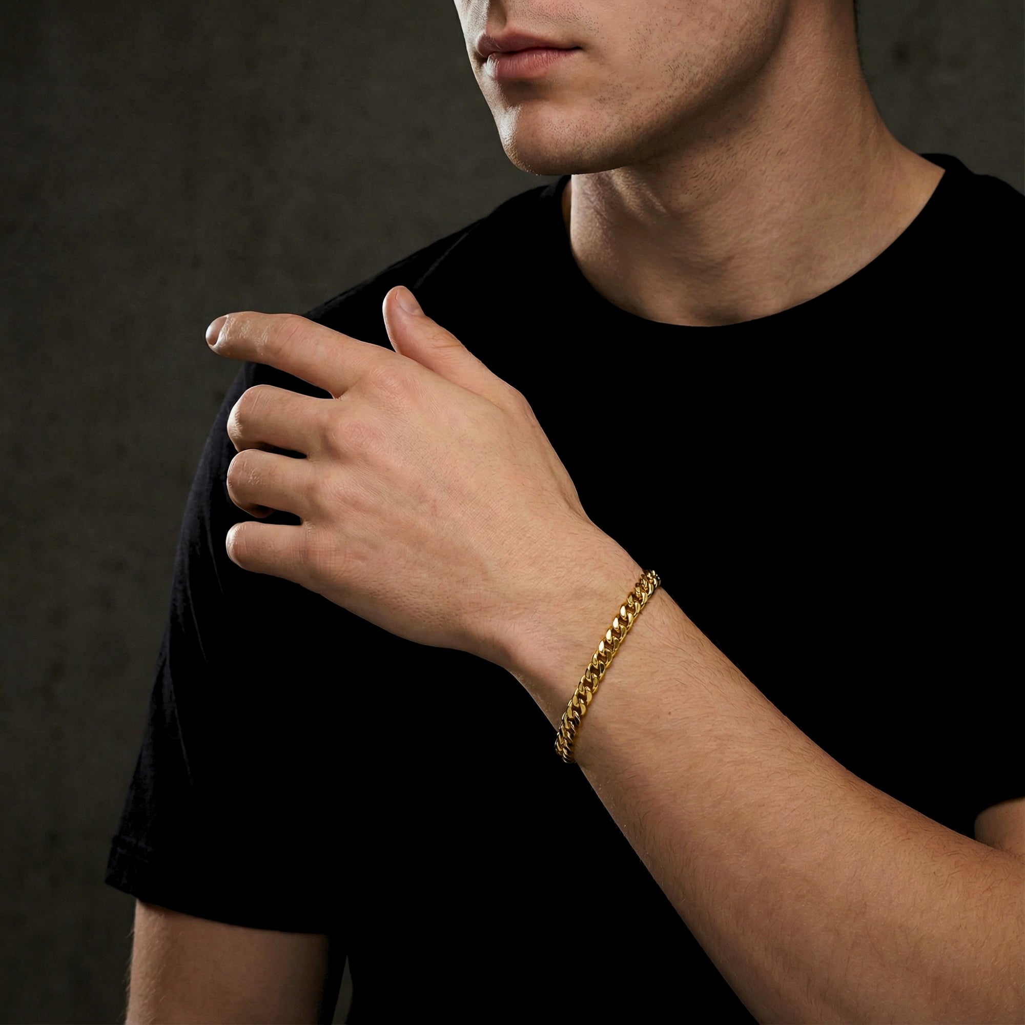 The Origin Cuban Bracelet - Gold - 8mm