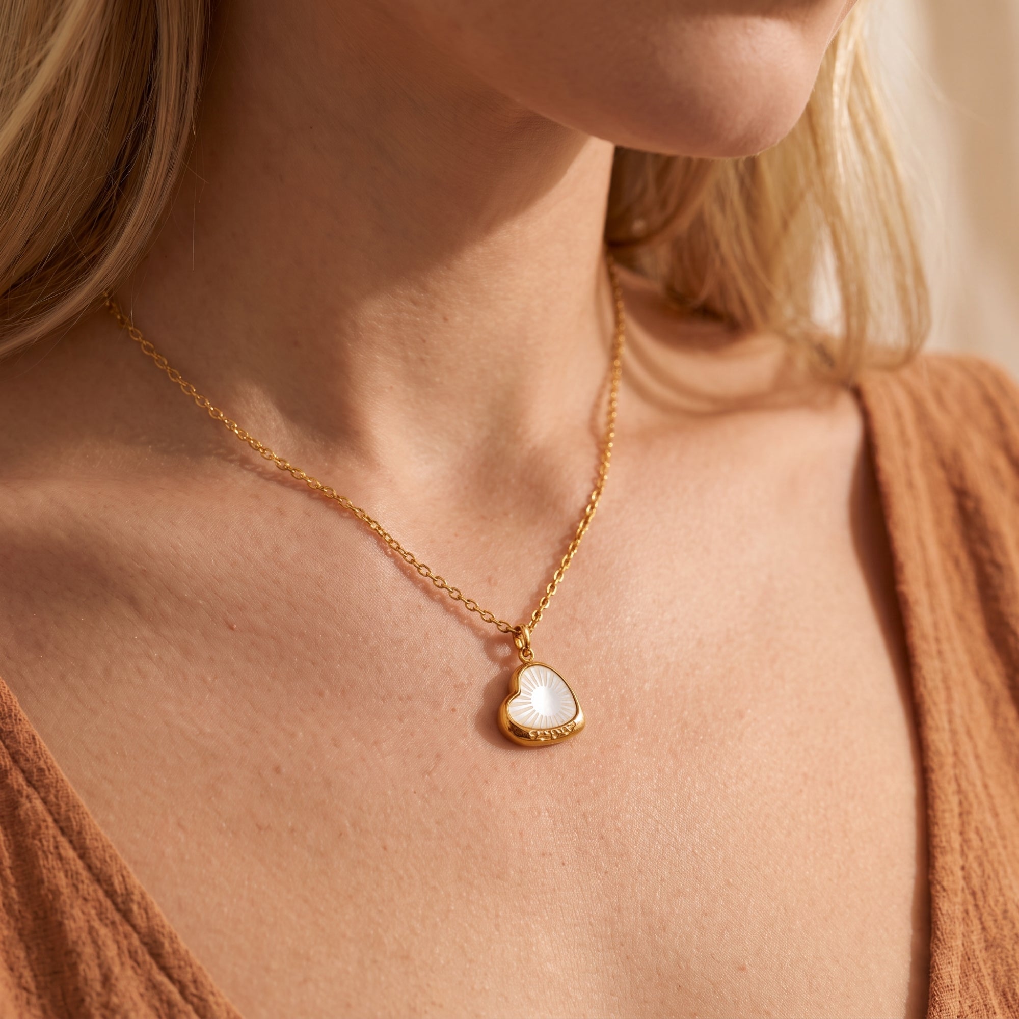 The Soleil Heart Necklace