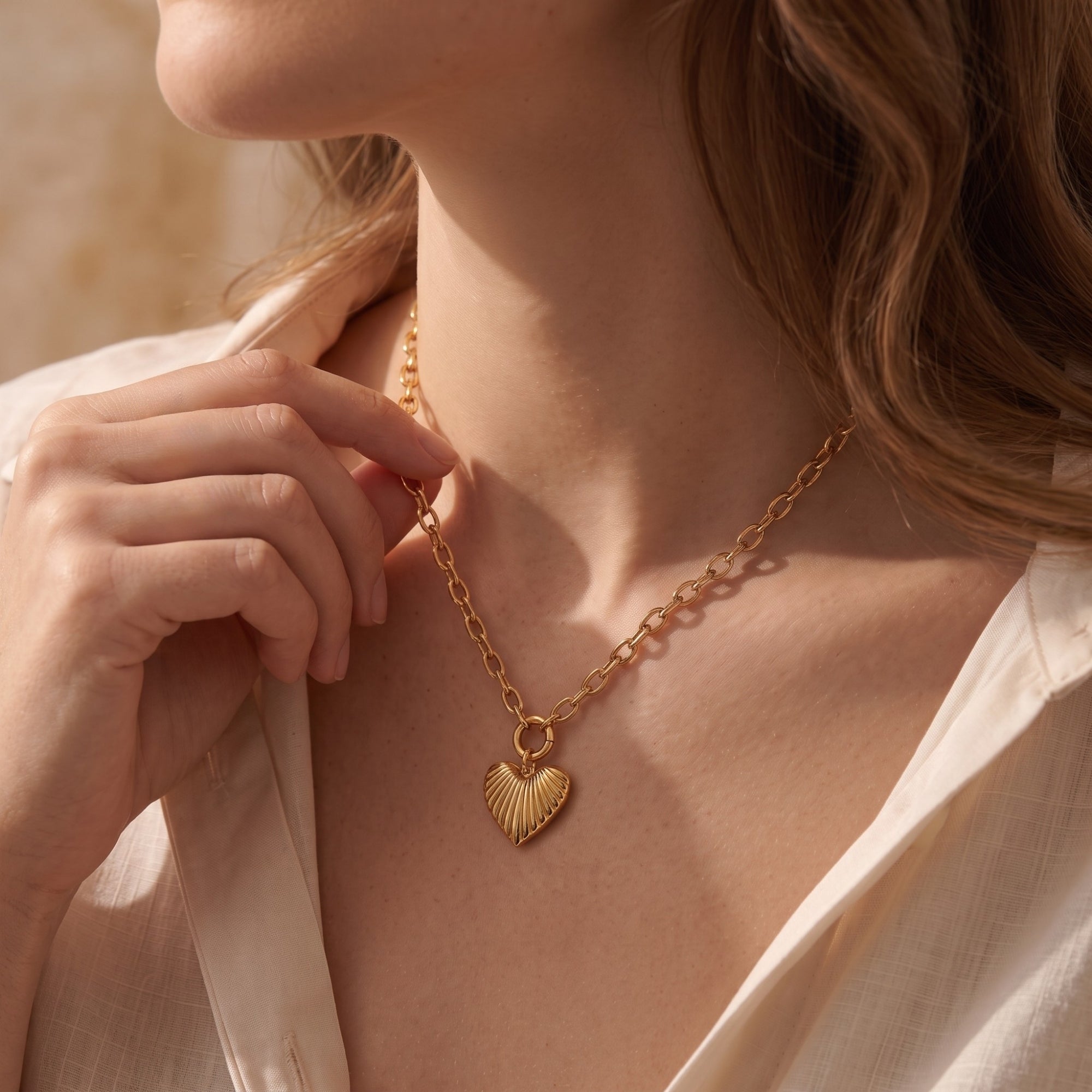 The Verona Heart Pendant Necklace