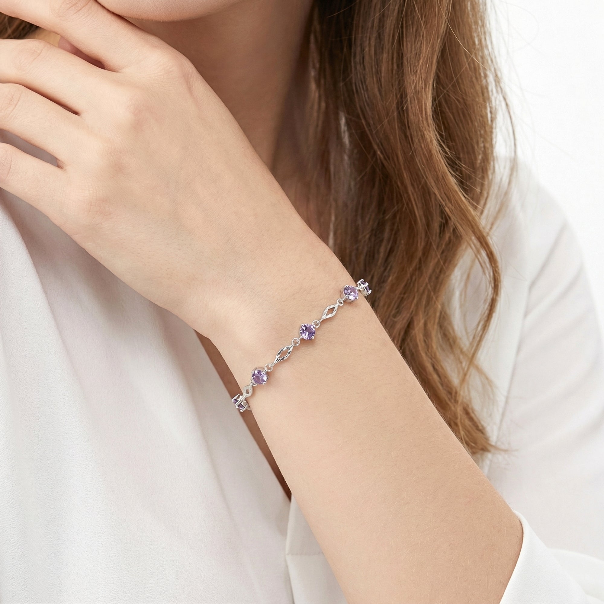 The Lyris Station Bracelet - S925 Sterling Silver