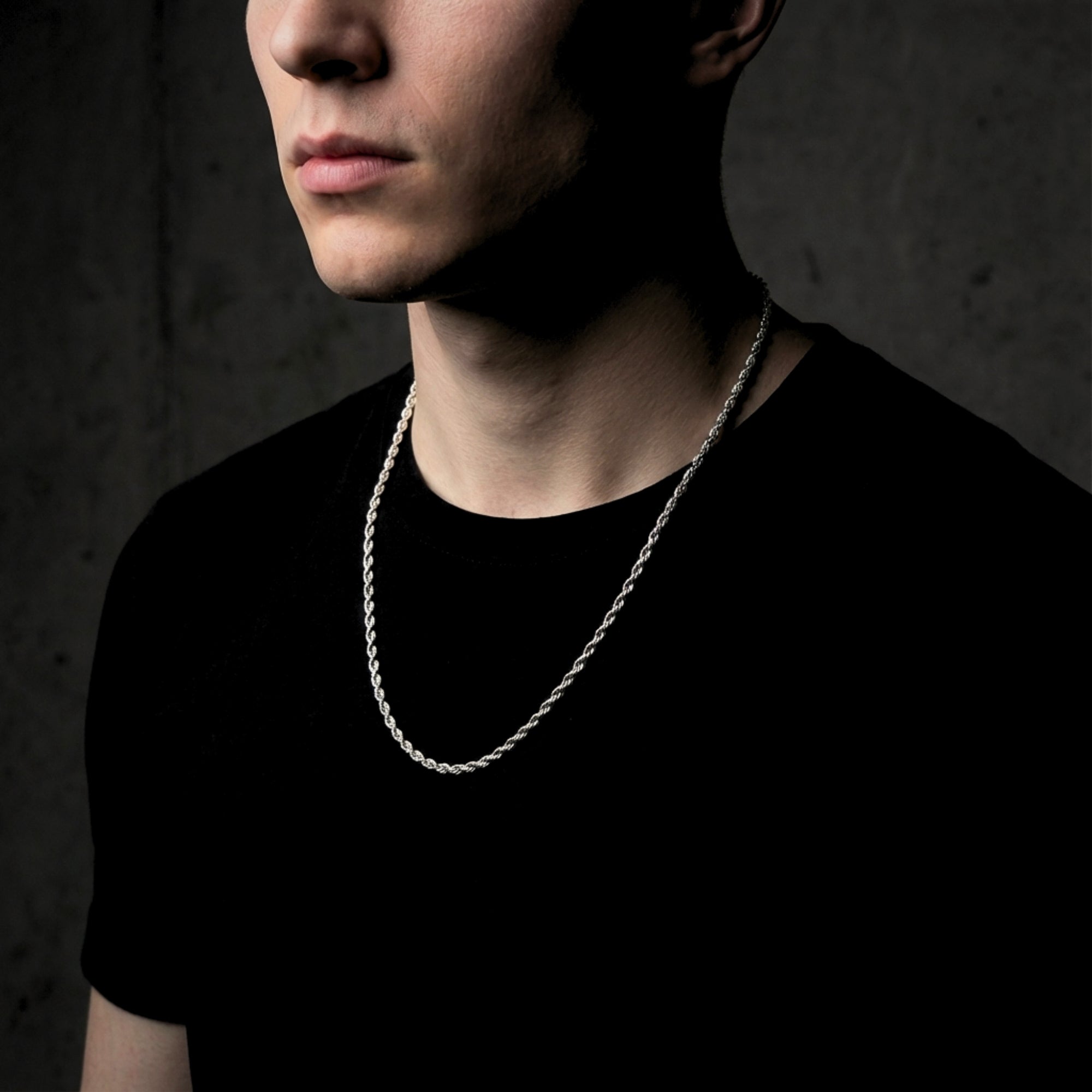 Rope Chain - Silver - 2.5mm