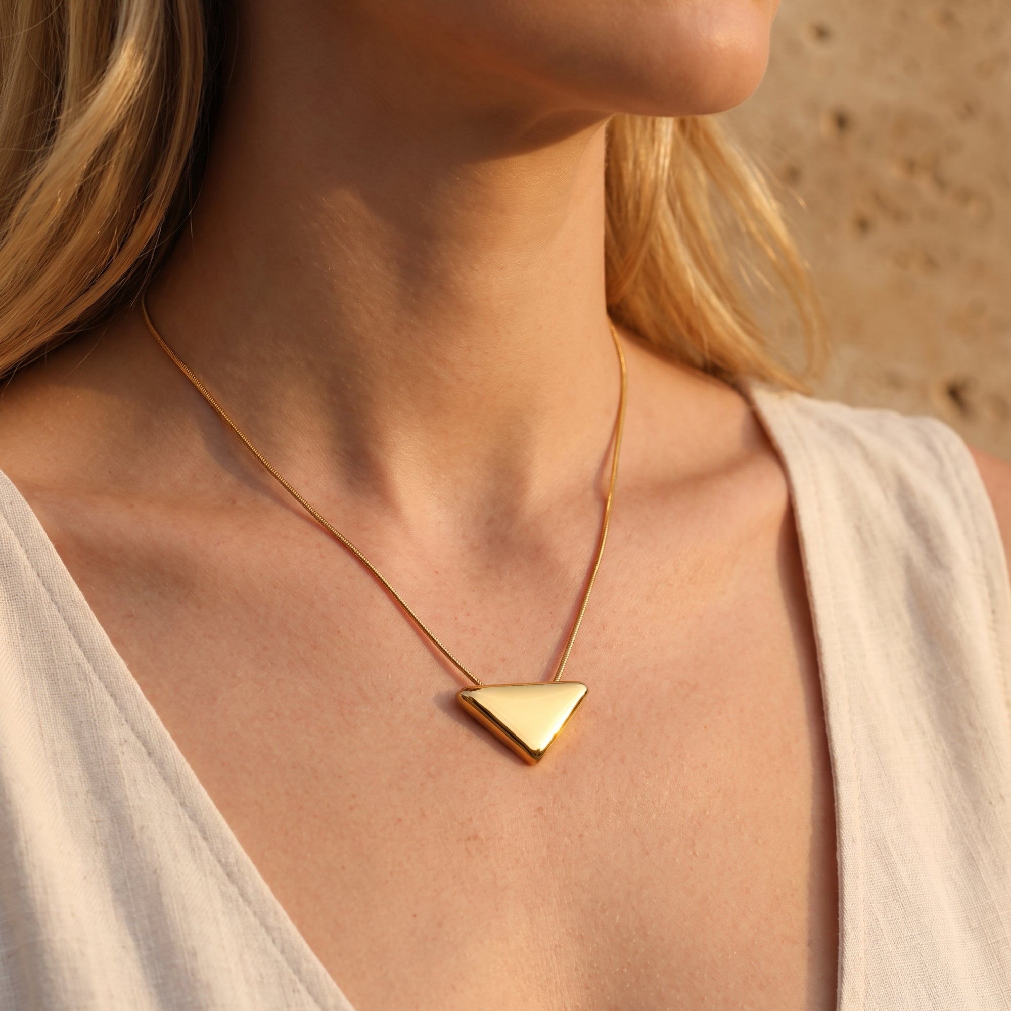 The Apex Triangle Necklace