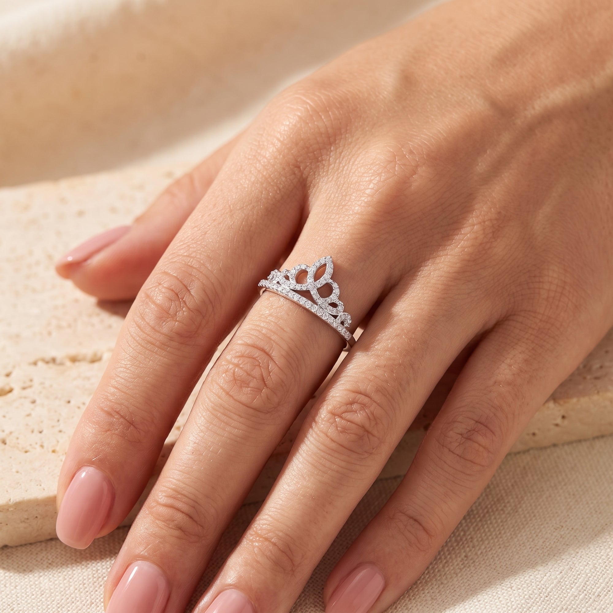 The Princess Tiara Ring